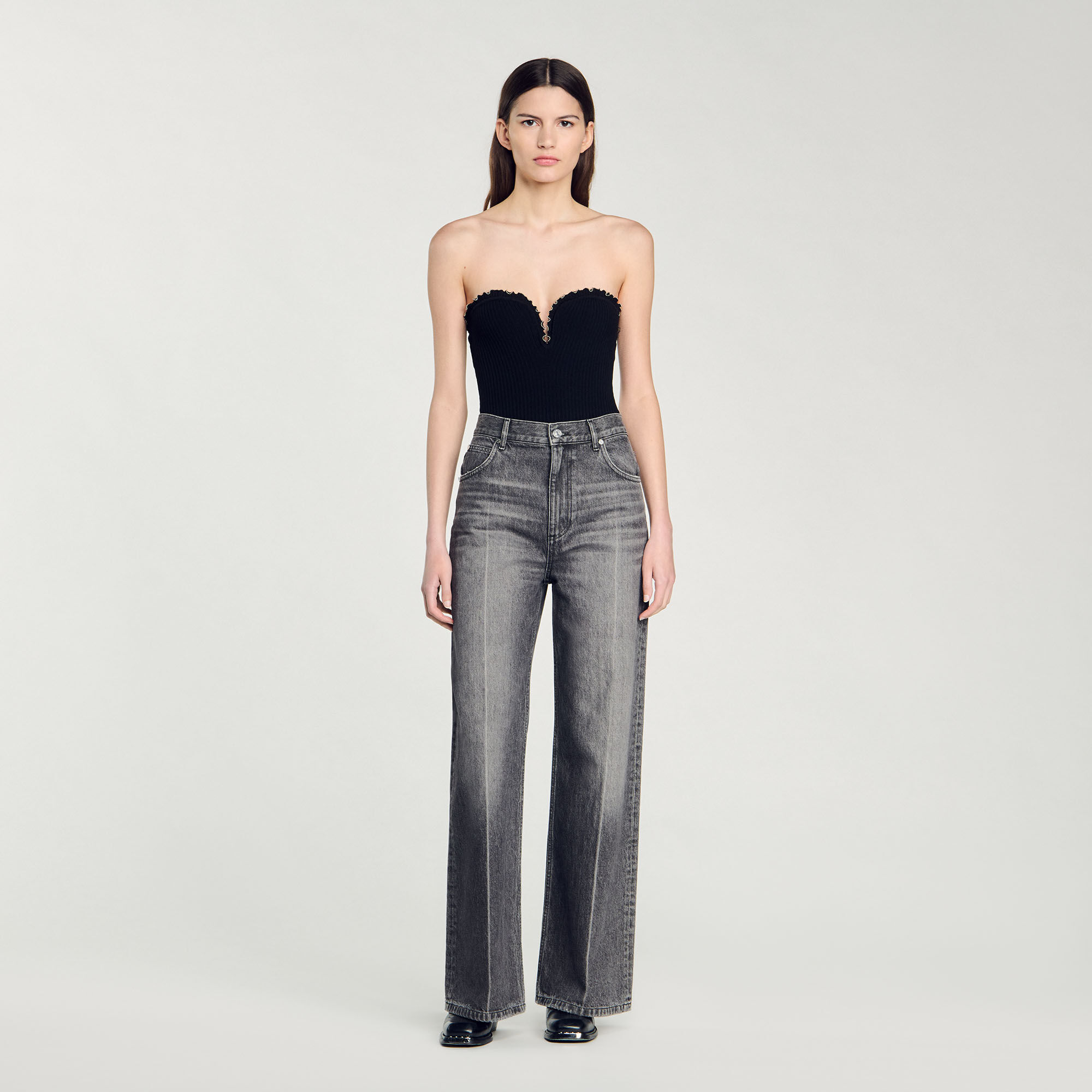 Knit bustier cheap