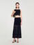 Long decorative knit skirt