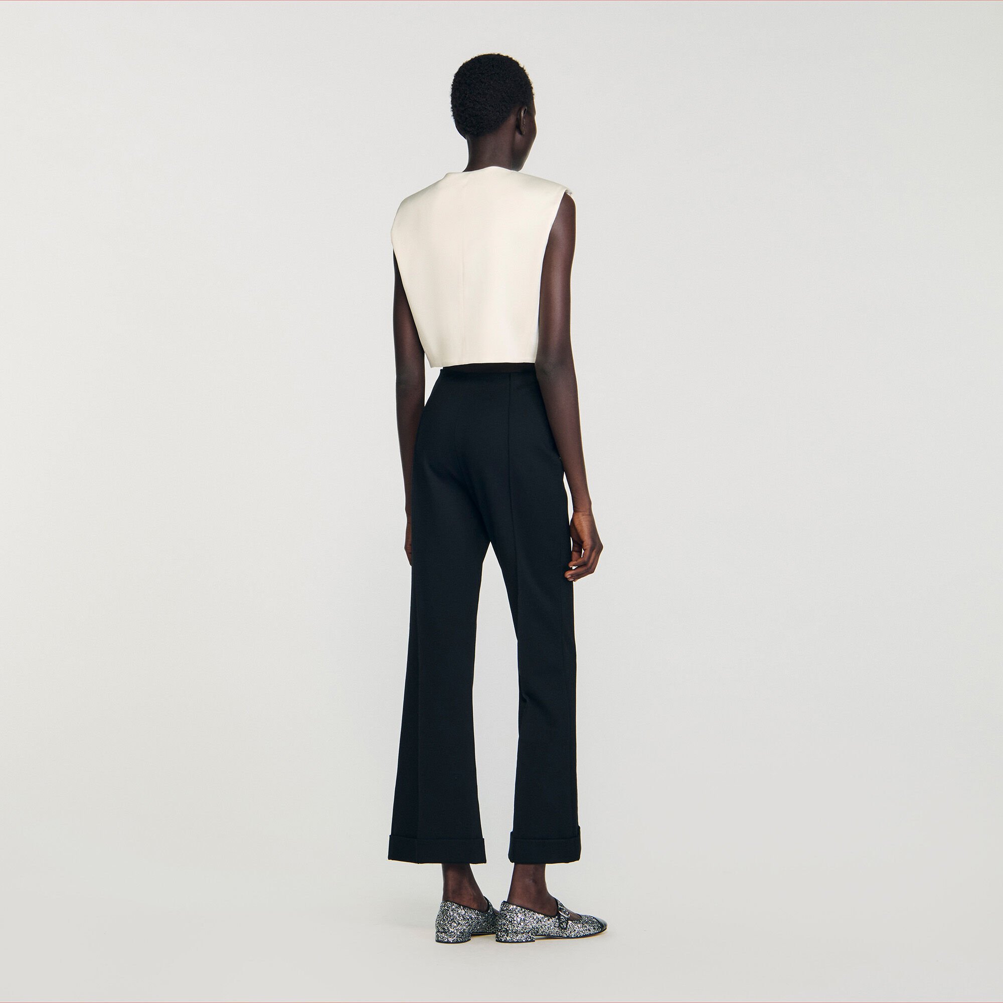 Straight-leg trousers