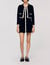 Two-tone shirt collar cardigan - Women | Sandro