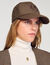 Houndstooth print cap