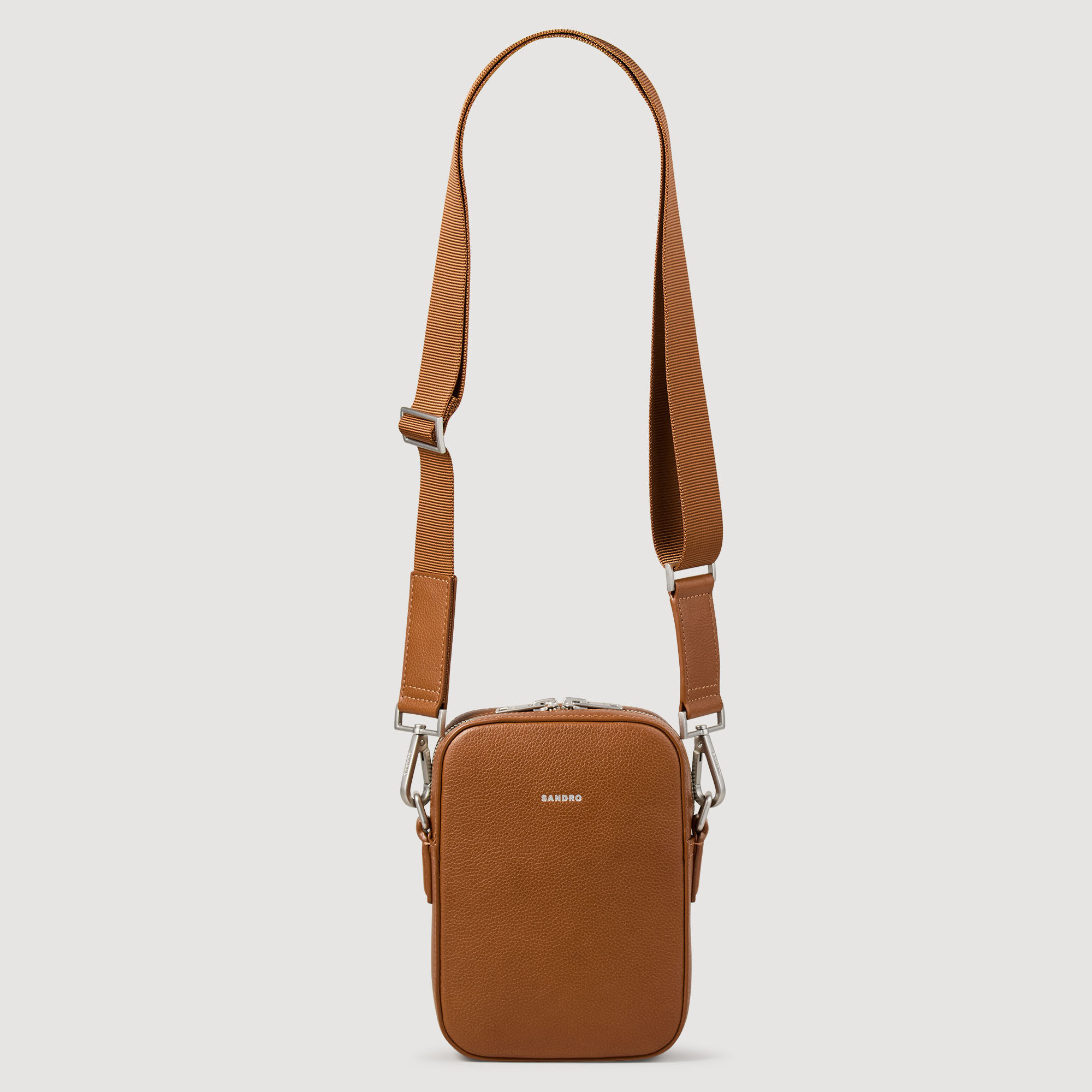 Small grained leather bag