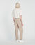 Embroidered fleece jogging bottoms