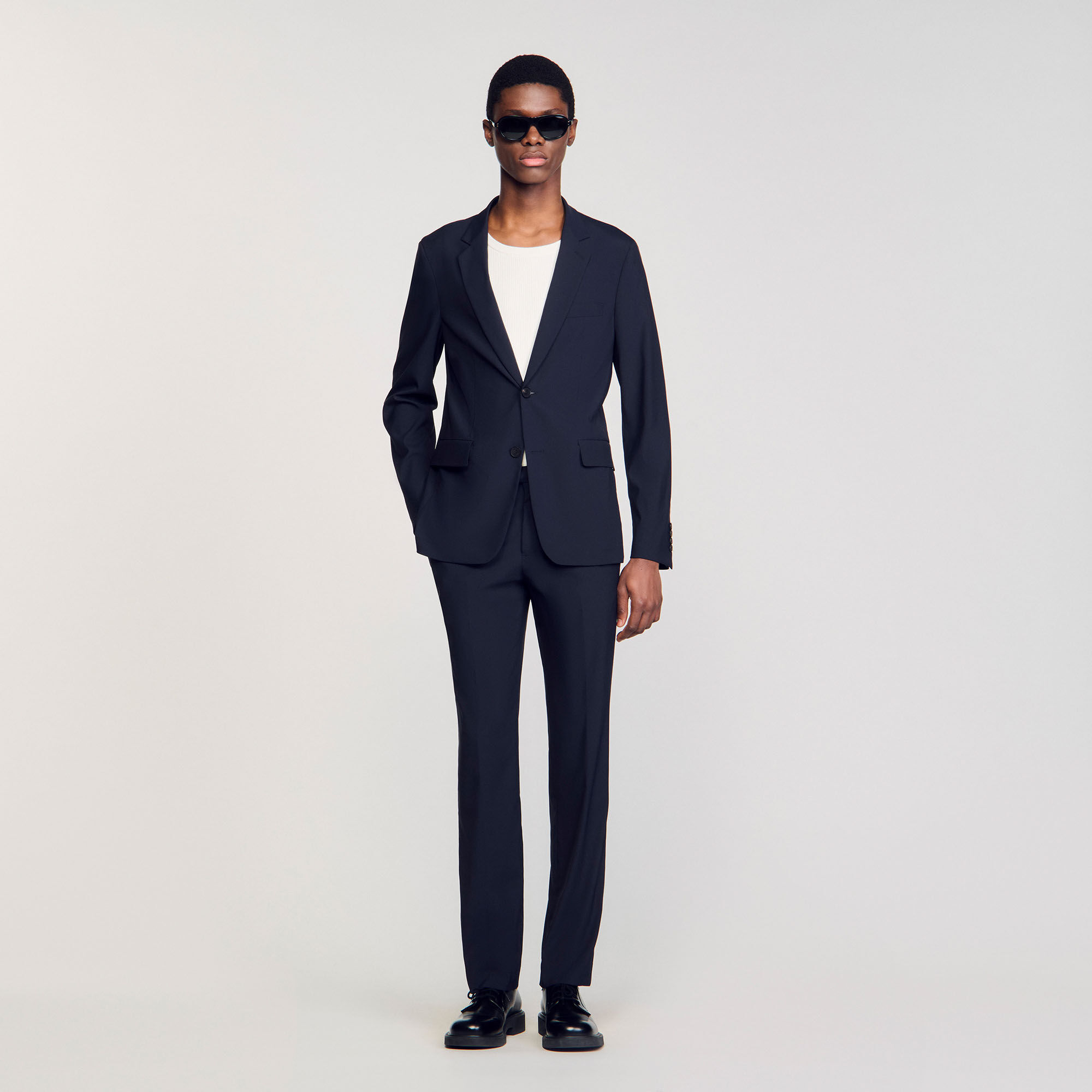 Wool suit jacket