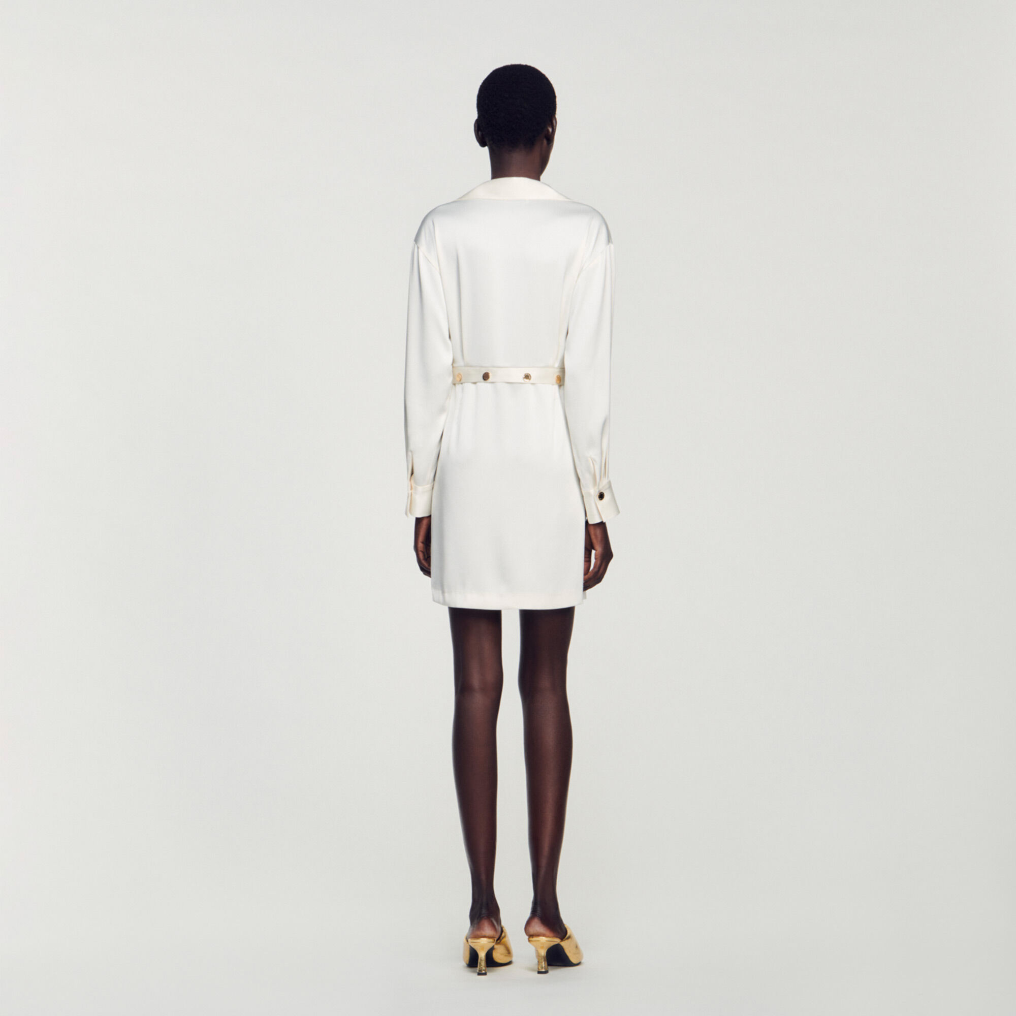Short satin femme zara best sale