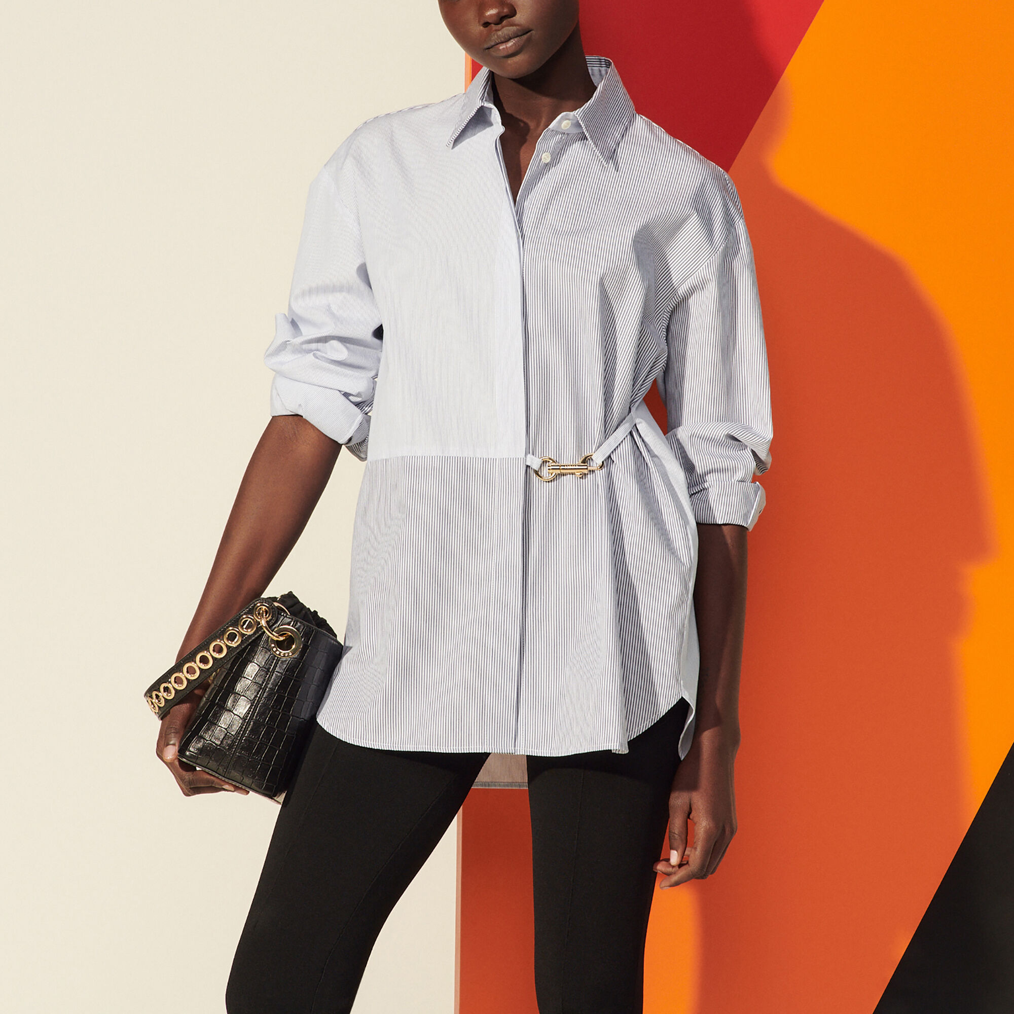 sandro blouse sale