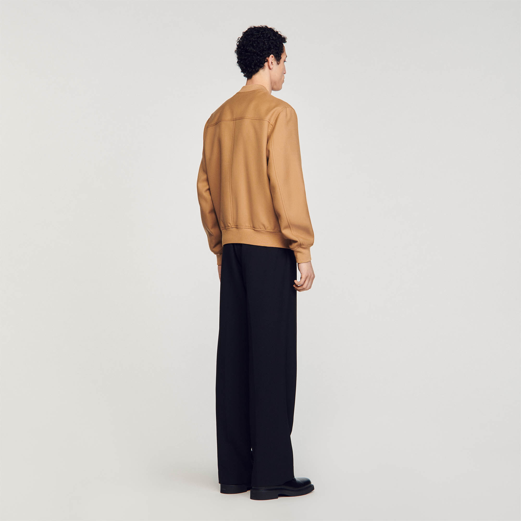 Sandro baseball jacket cheap