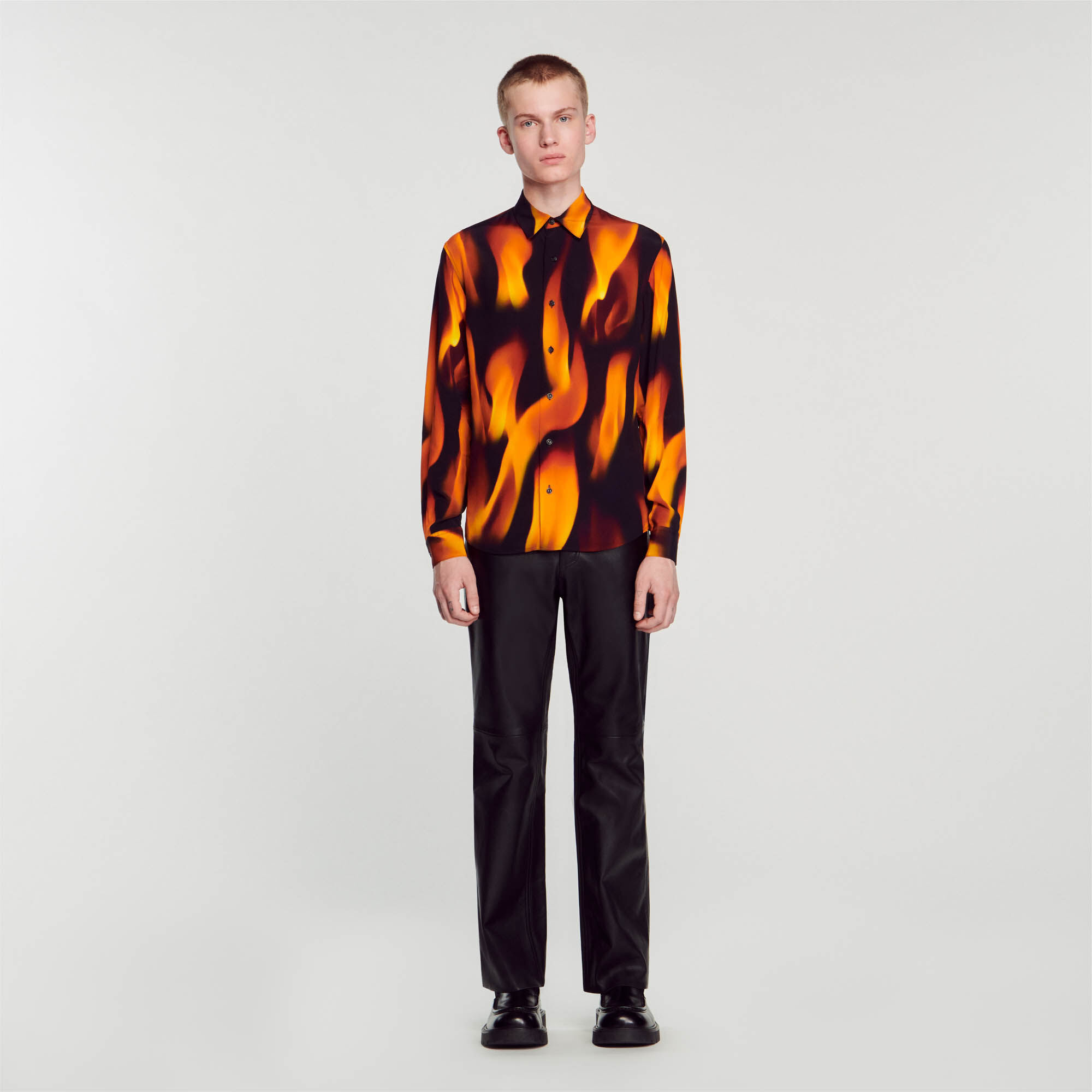 Camisa sandro paris 2025