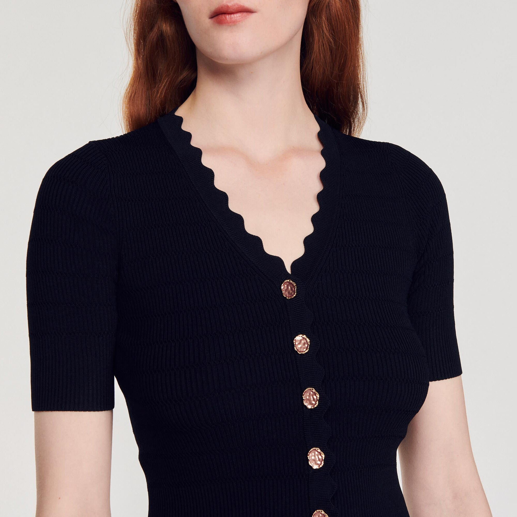 Fancy clearance black sweater