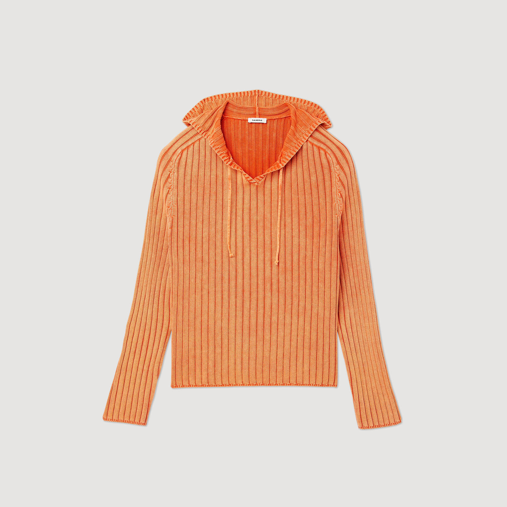 Sandro online orange hoodie