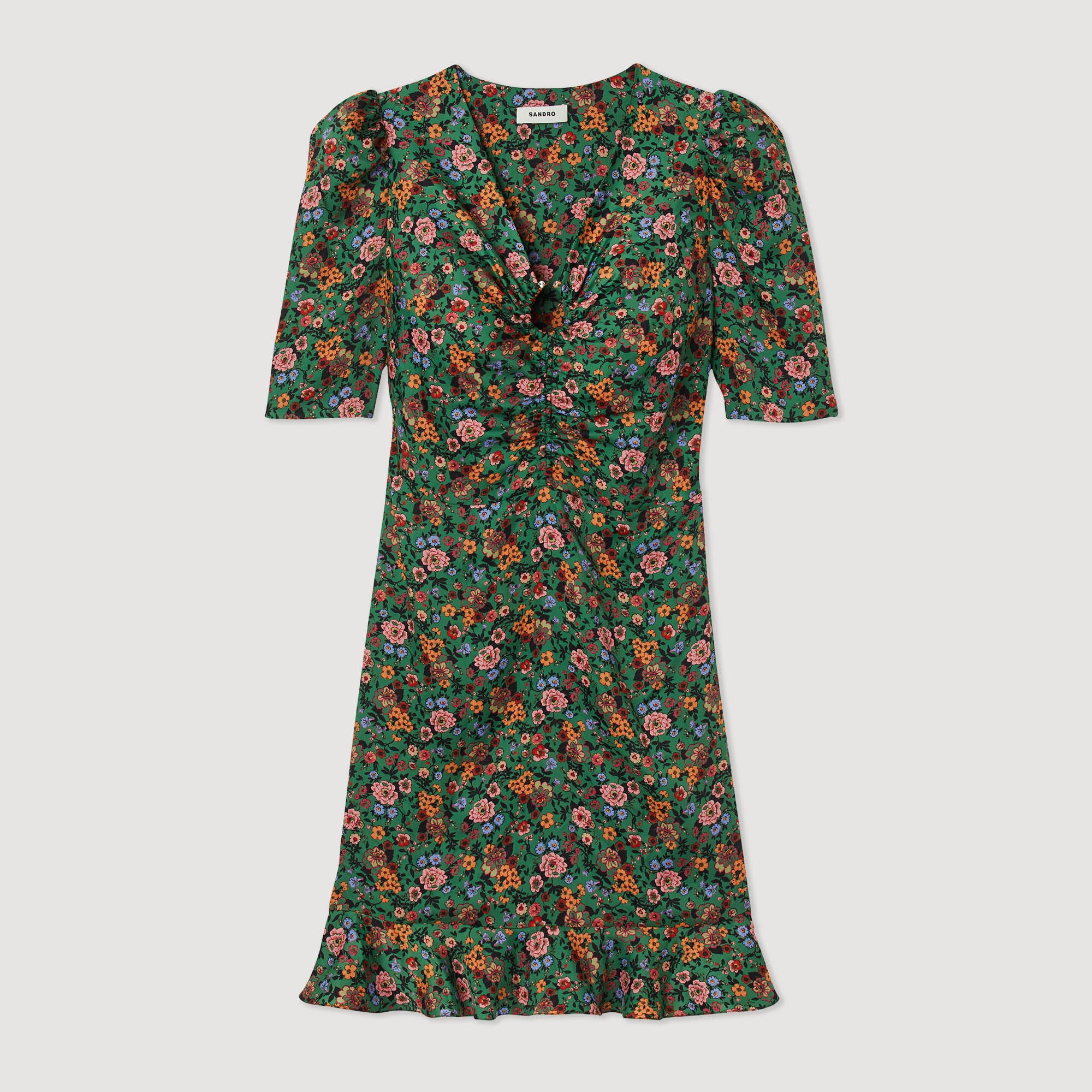Sandro short outlet printed dress