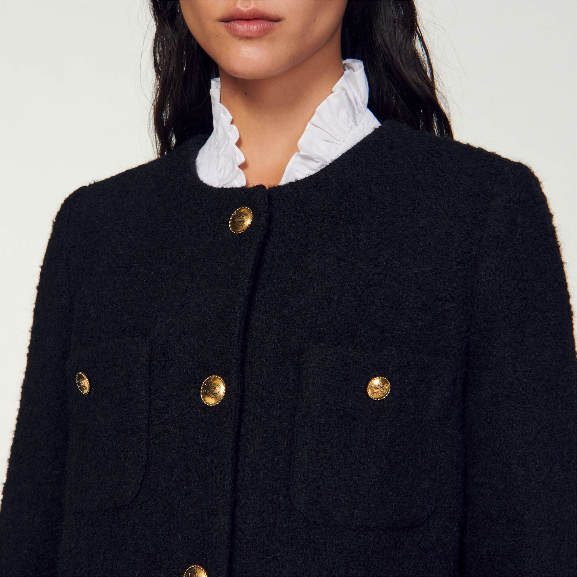 Sandro best sale manteau femme