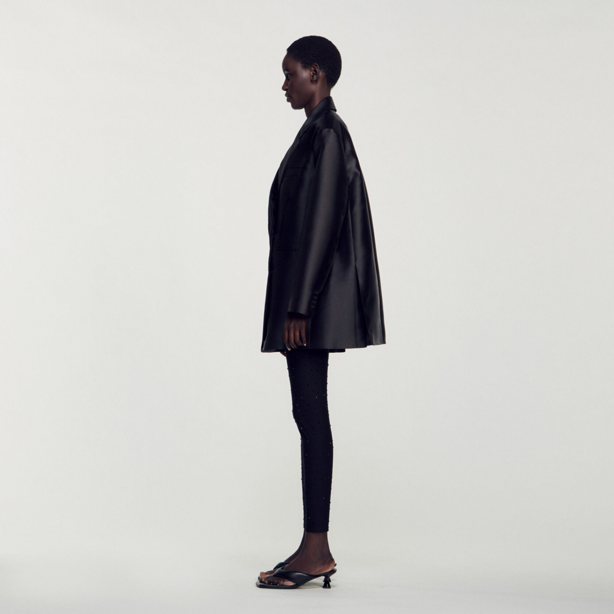 Veste oversize femme 2025 noir