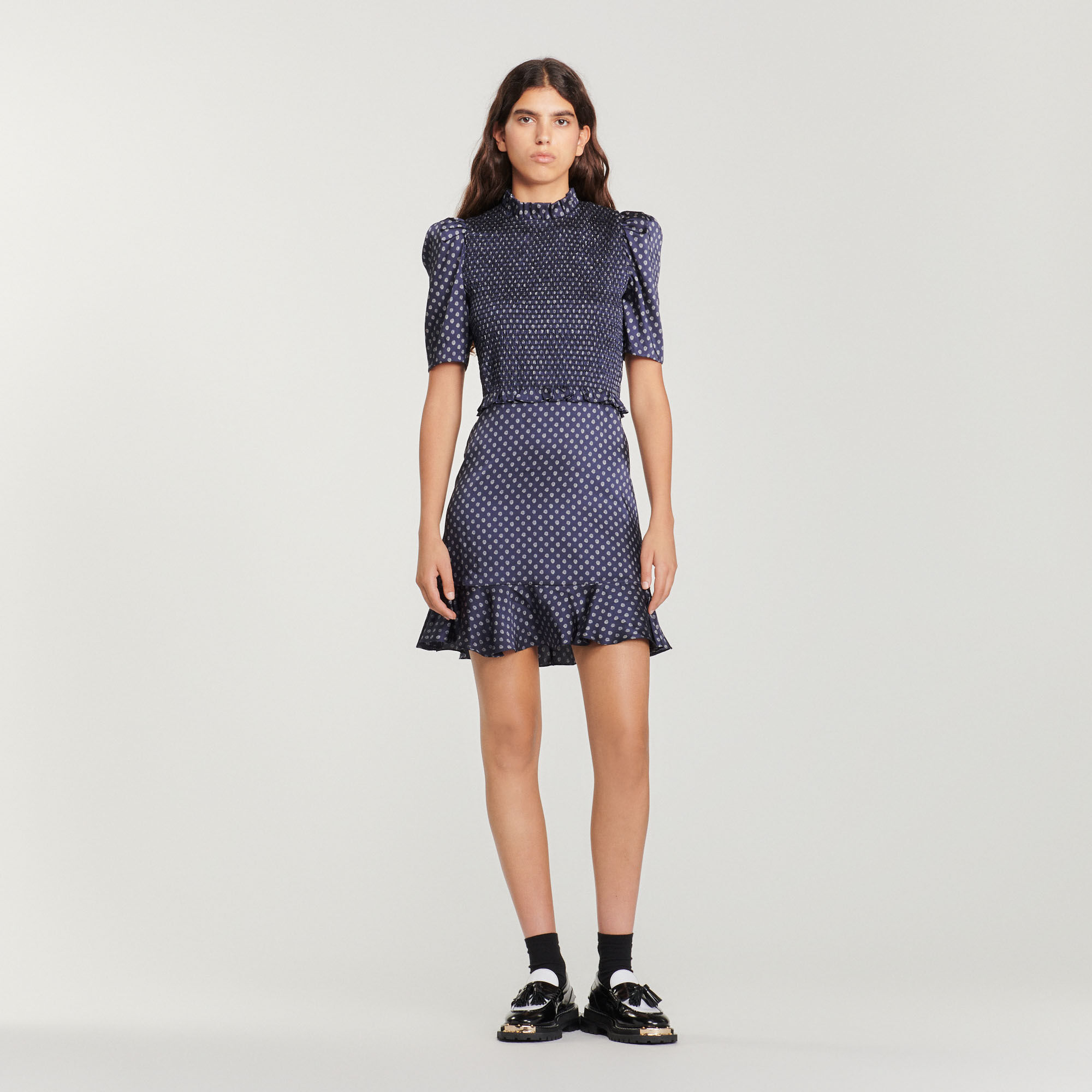 Sandro polka deals dot dress