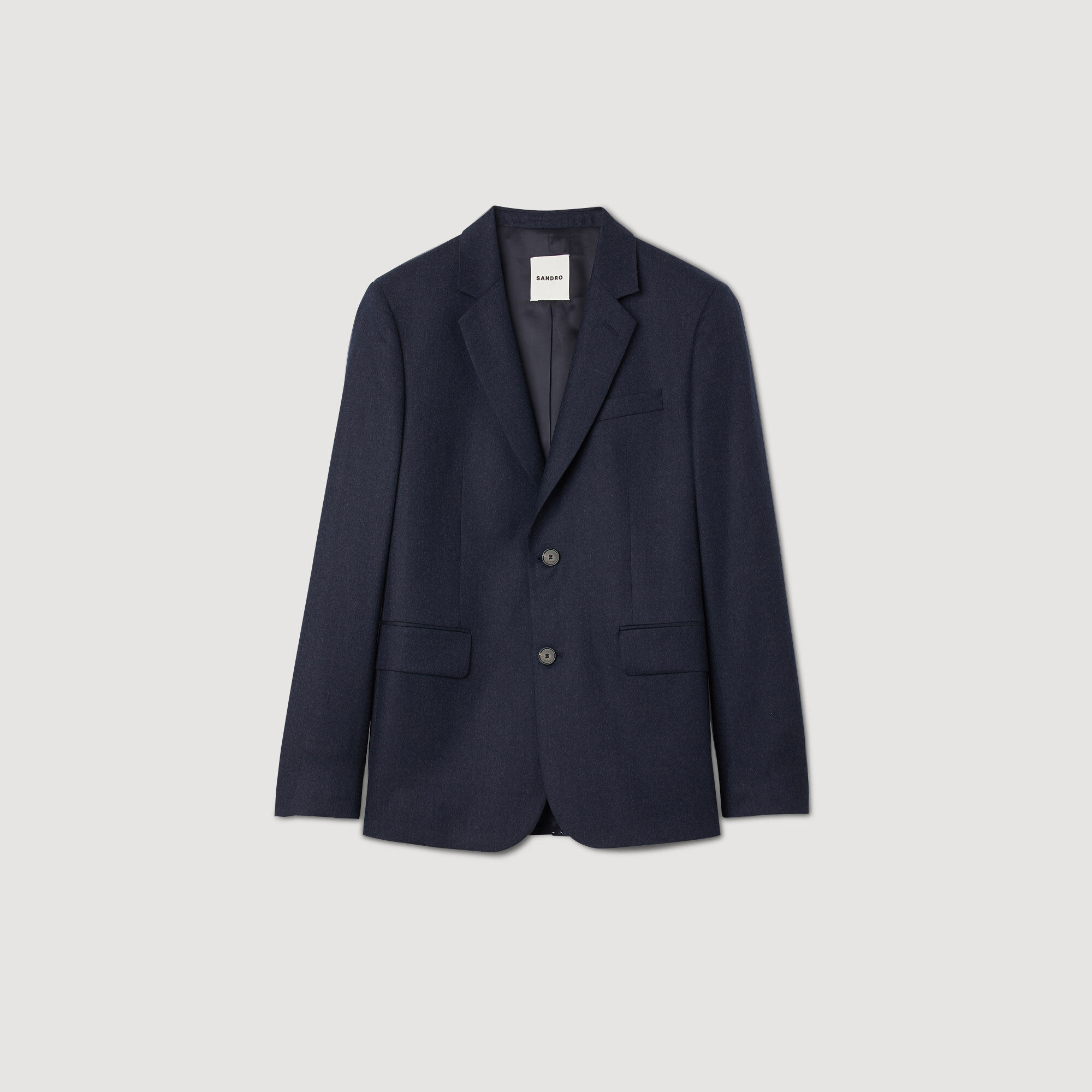 Wool suit jacket - Blazers & Jackets - Sandro-paris.com