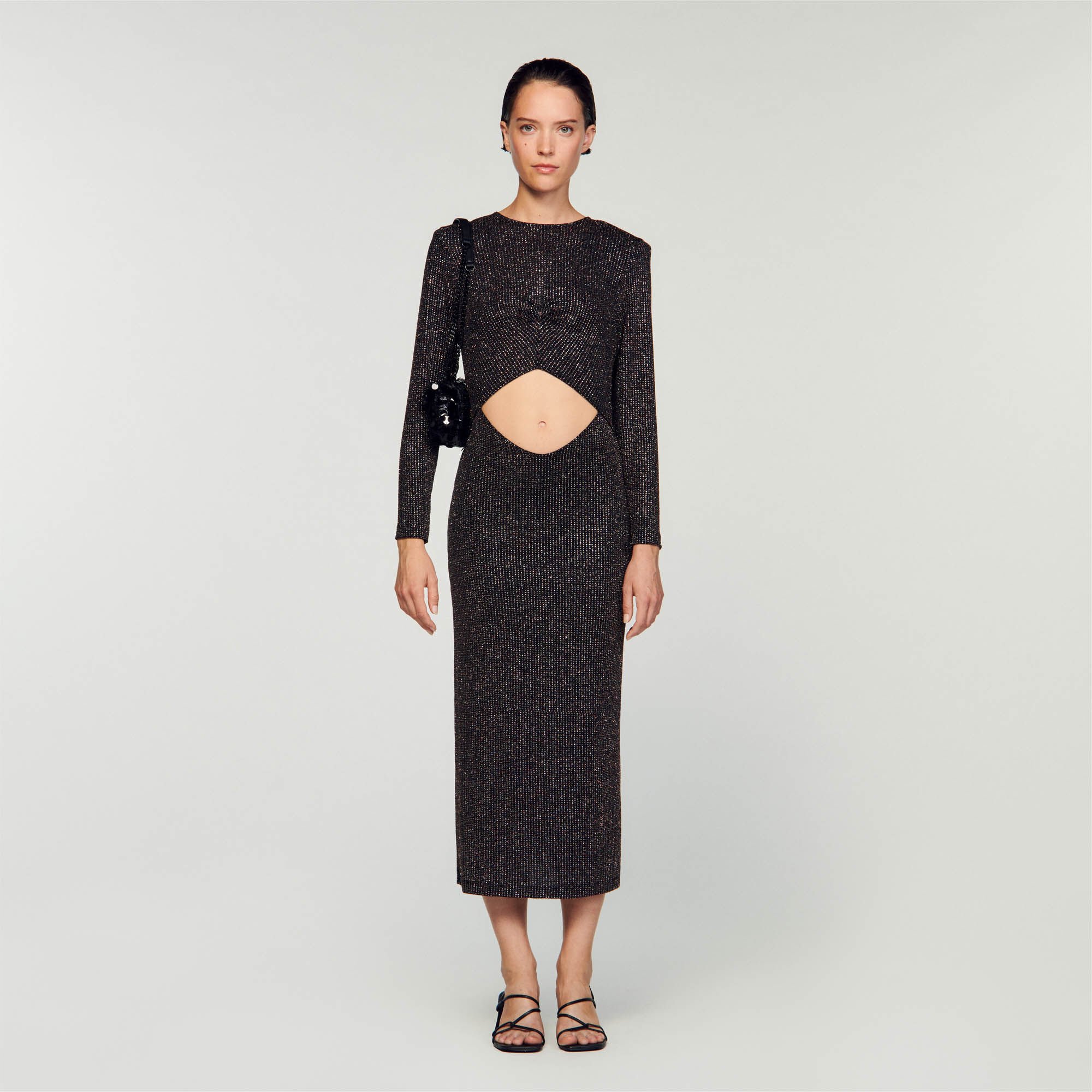 Diamond cutaway dress Dresses Sandro paris