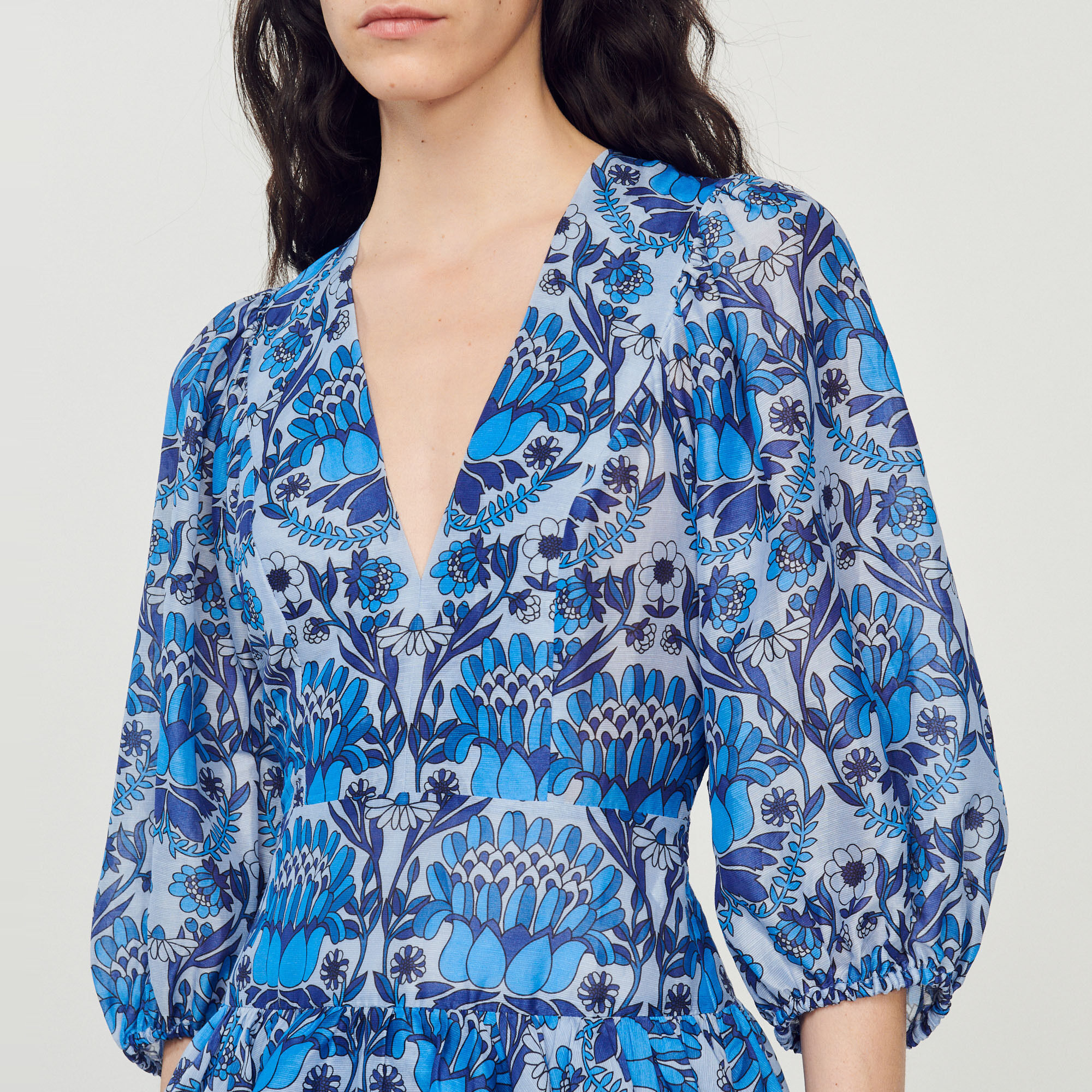 Sandro robe foulard new arrivals