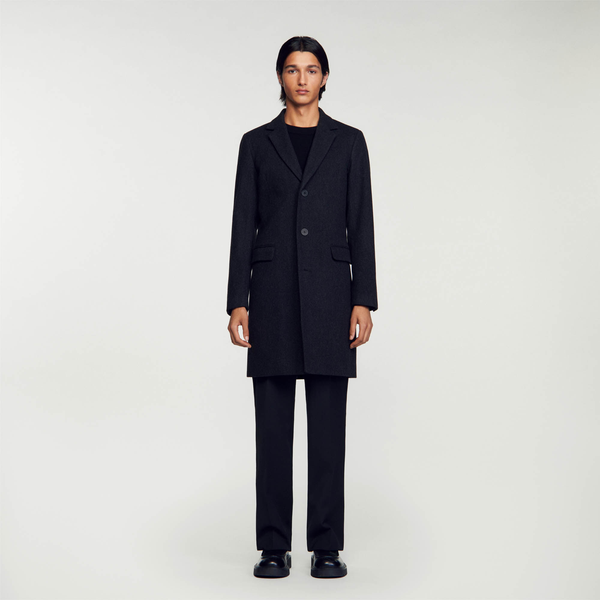Sandro pea coat 2025