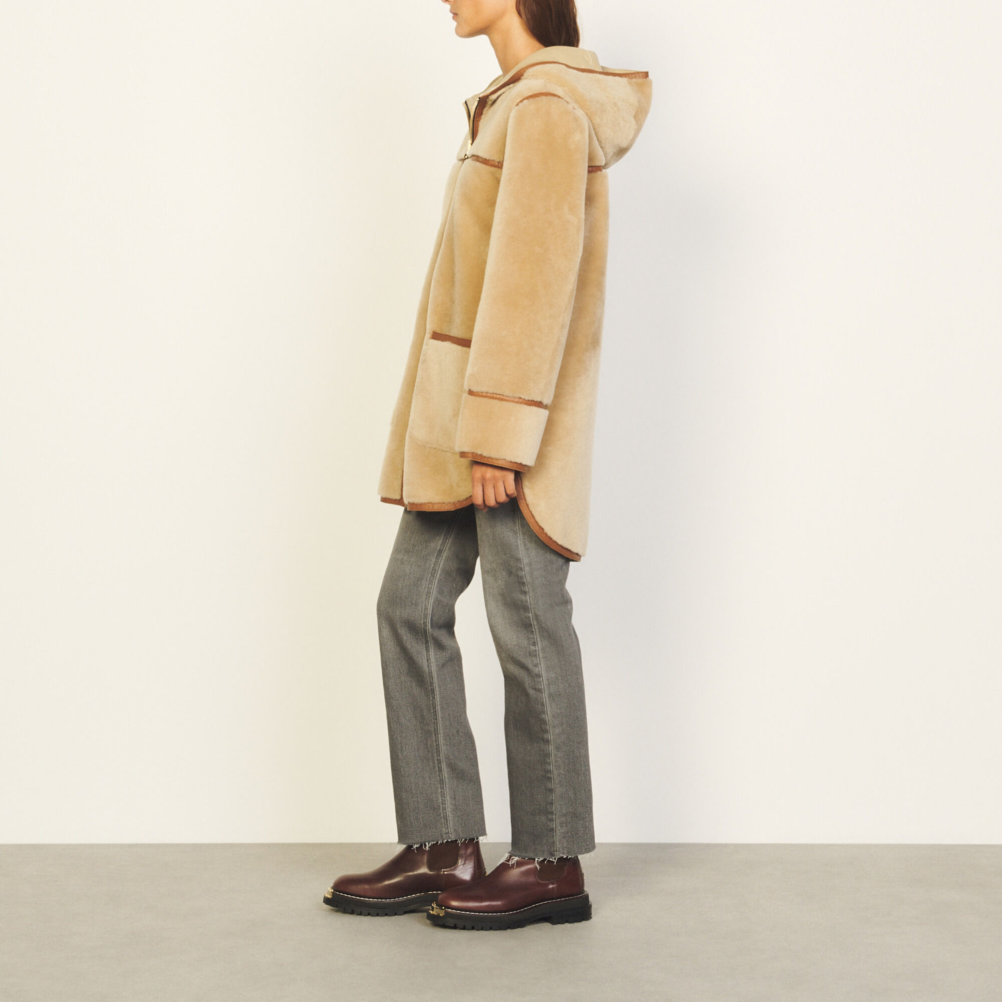 faux sheep coat