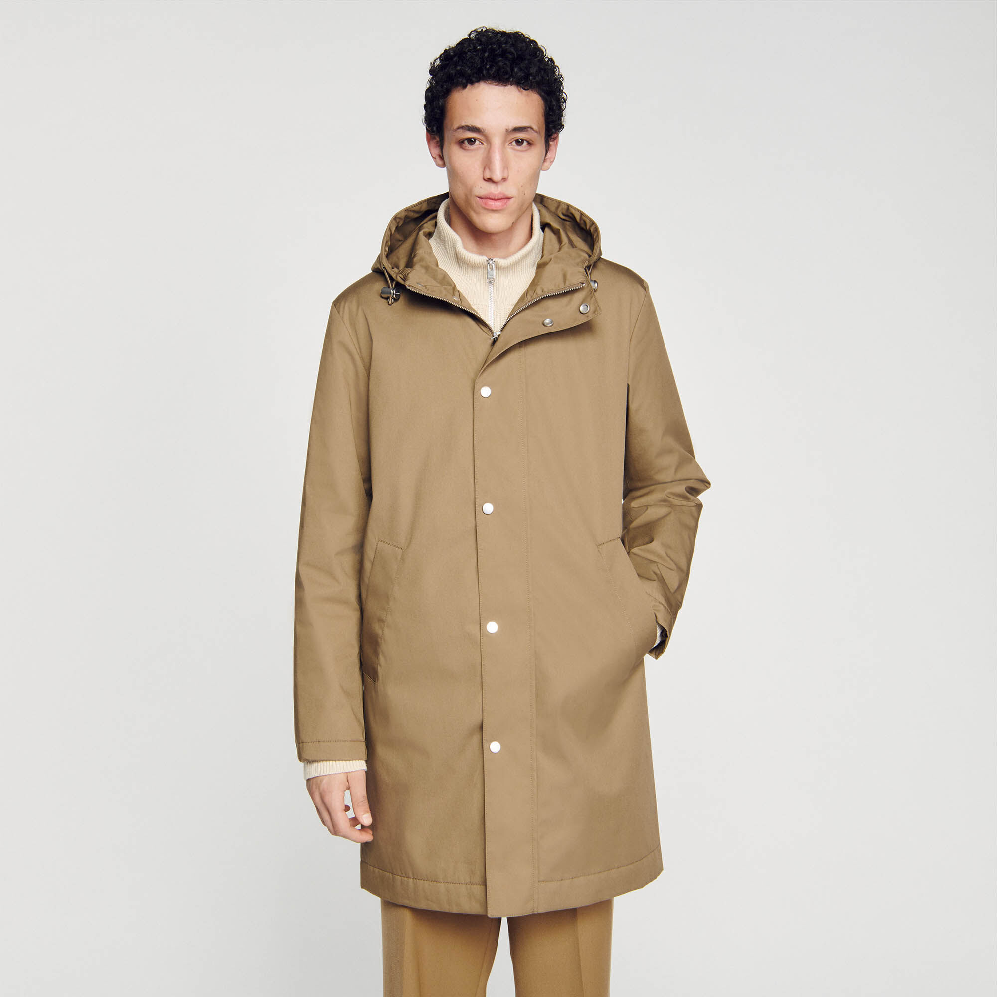 Sandro parka homme clearance