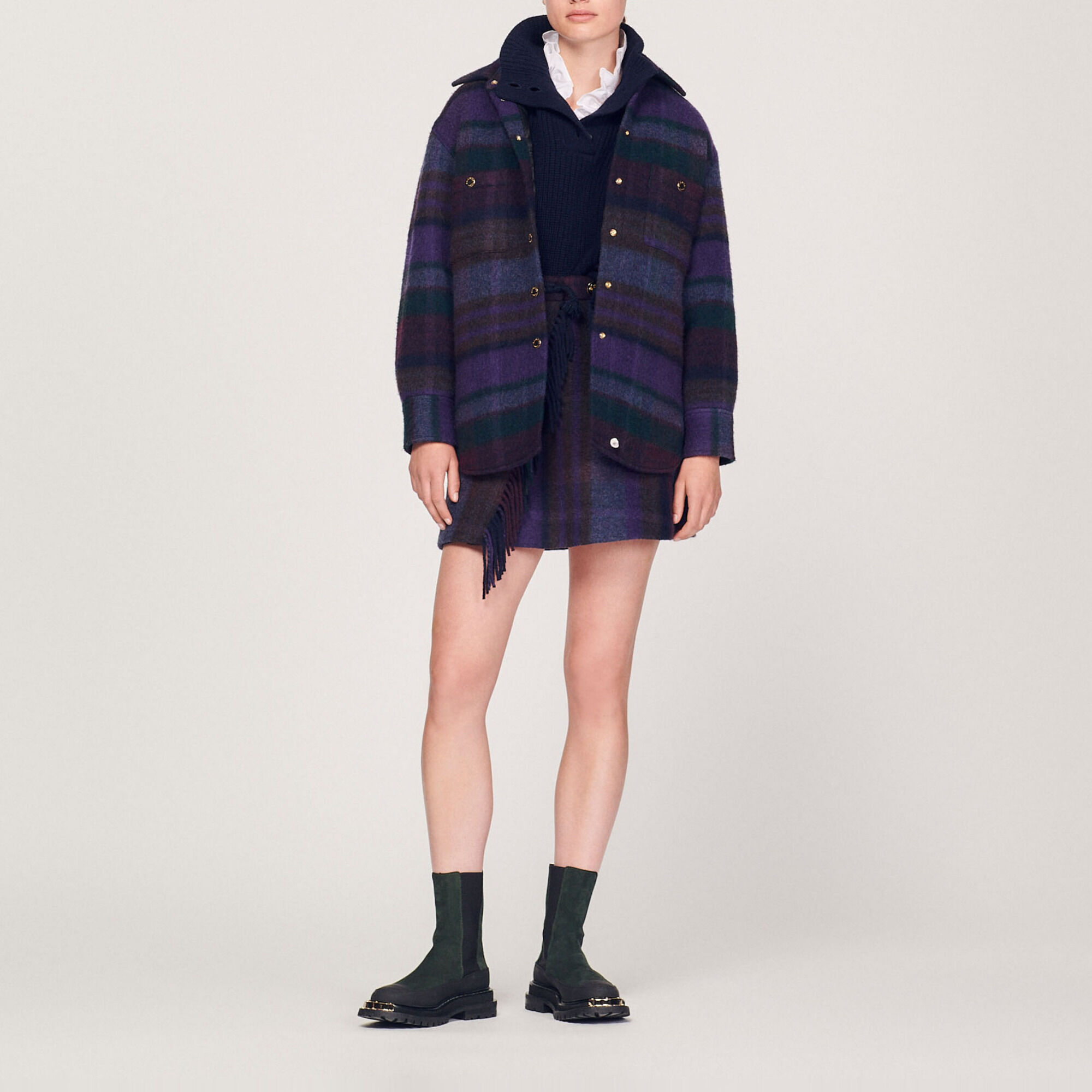 Manteau surchemise carreaux OUTLET EU FSelectionPAP ACC