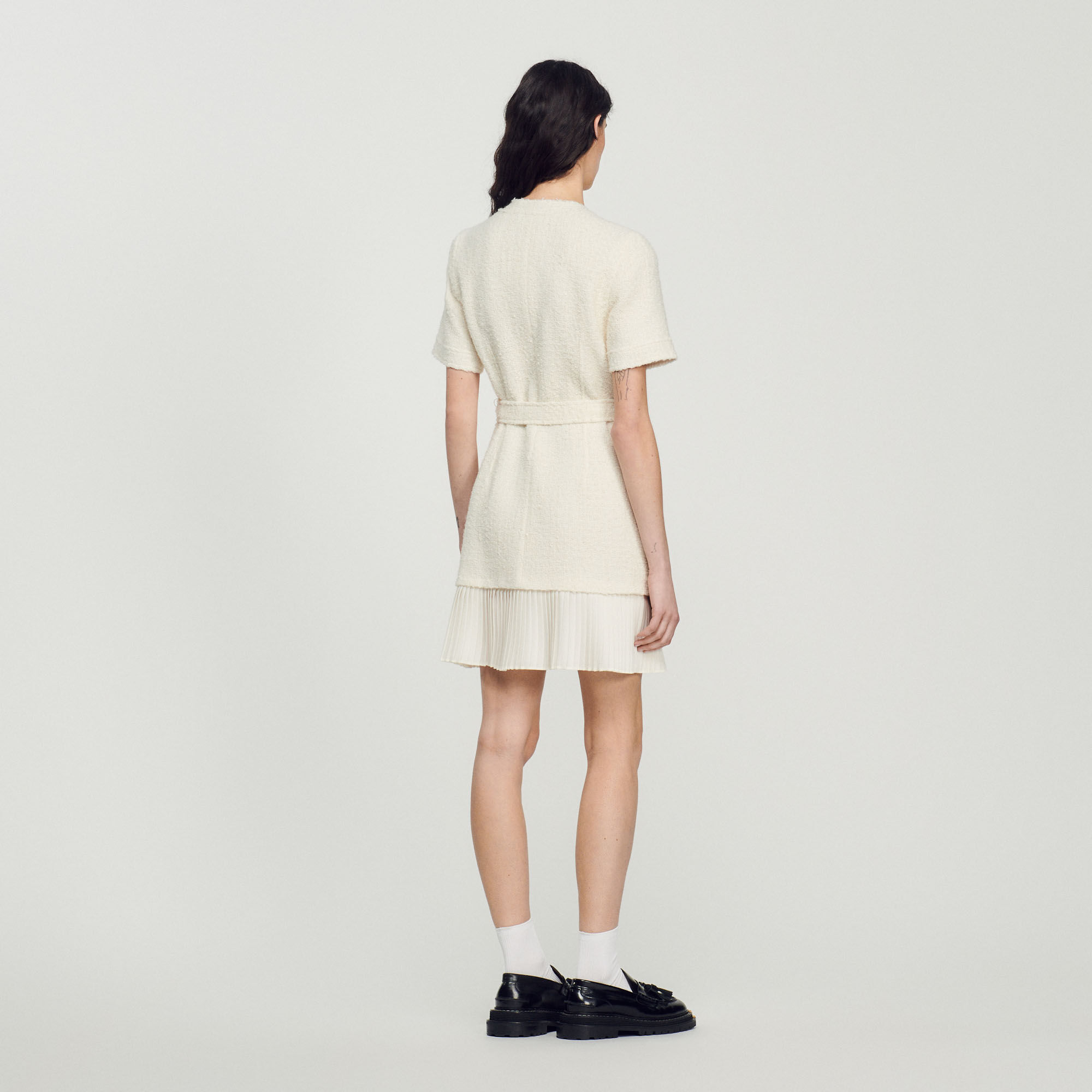 Robe sandro outlet tweed