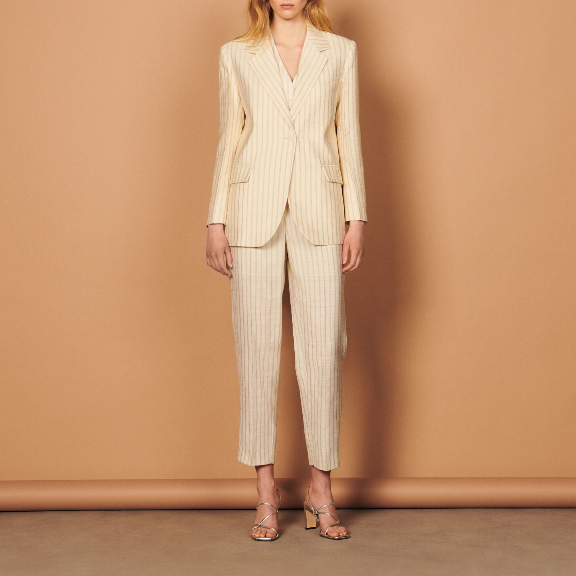 Tailleur pantalon femme on sale sandro