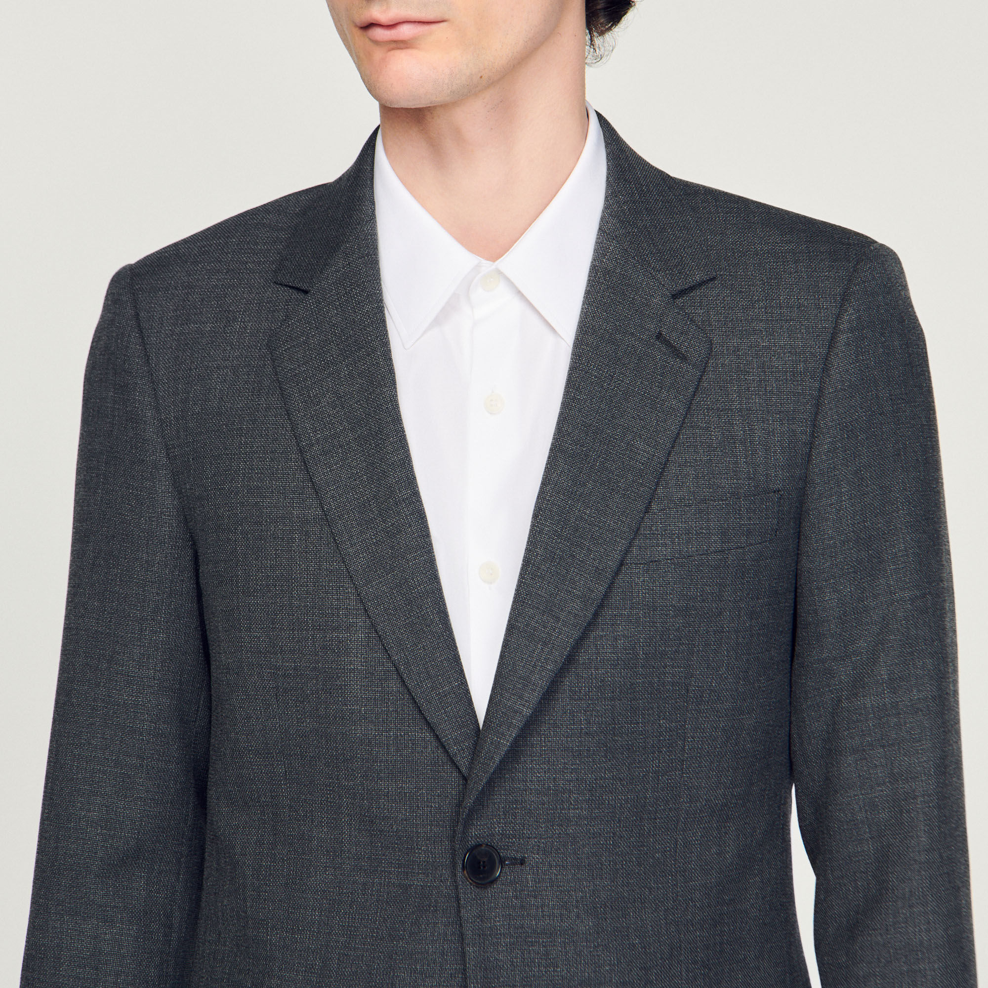Mens wool discount dress jacket
