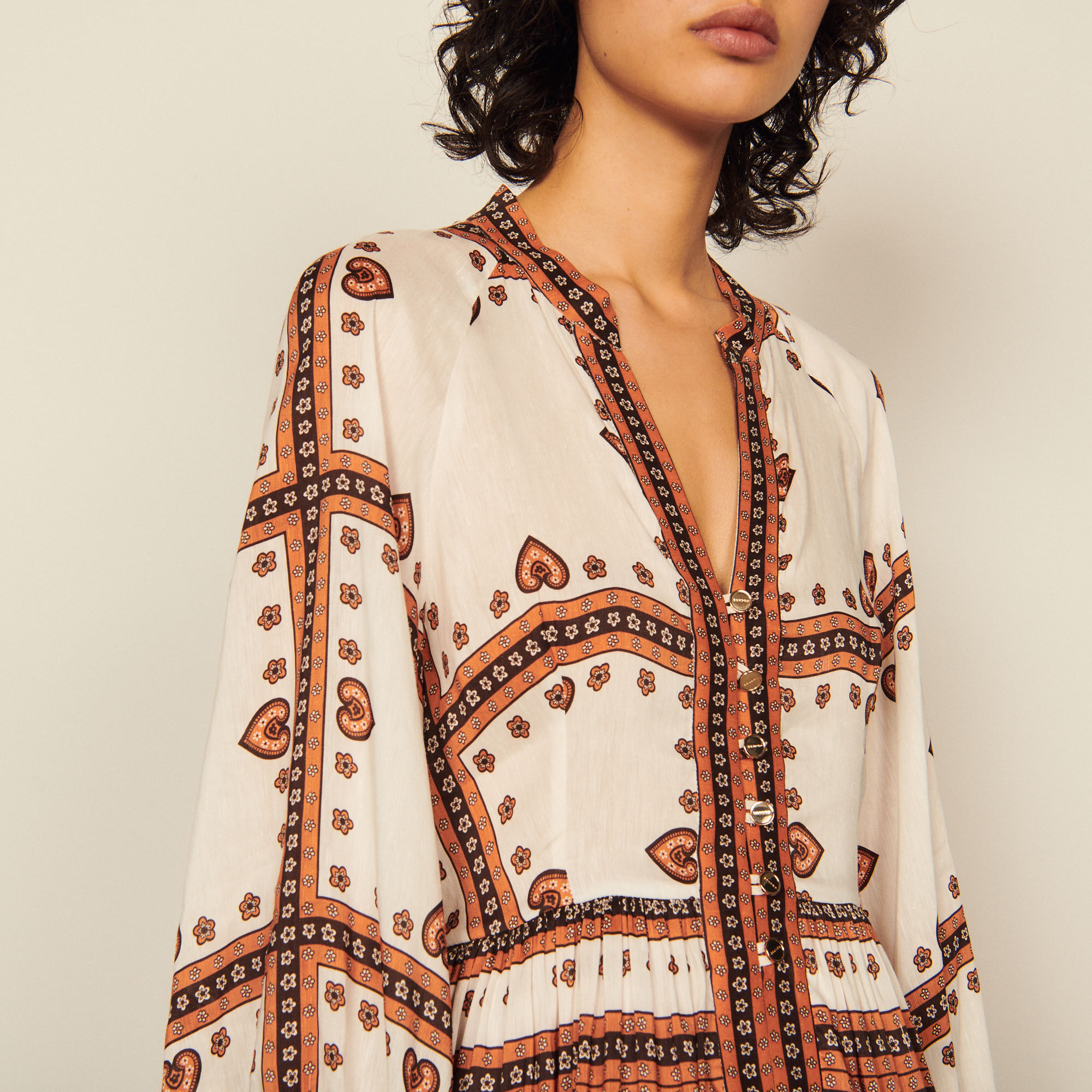 Sandro bandana dress outlet
