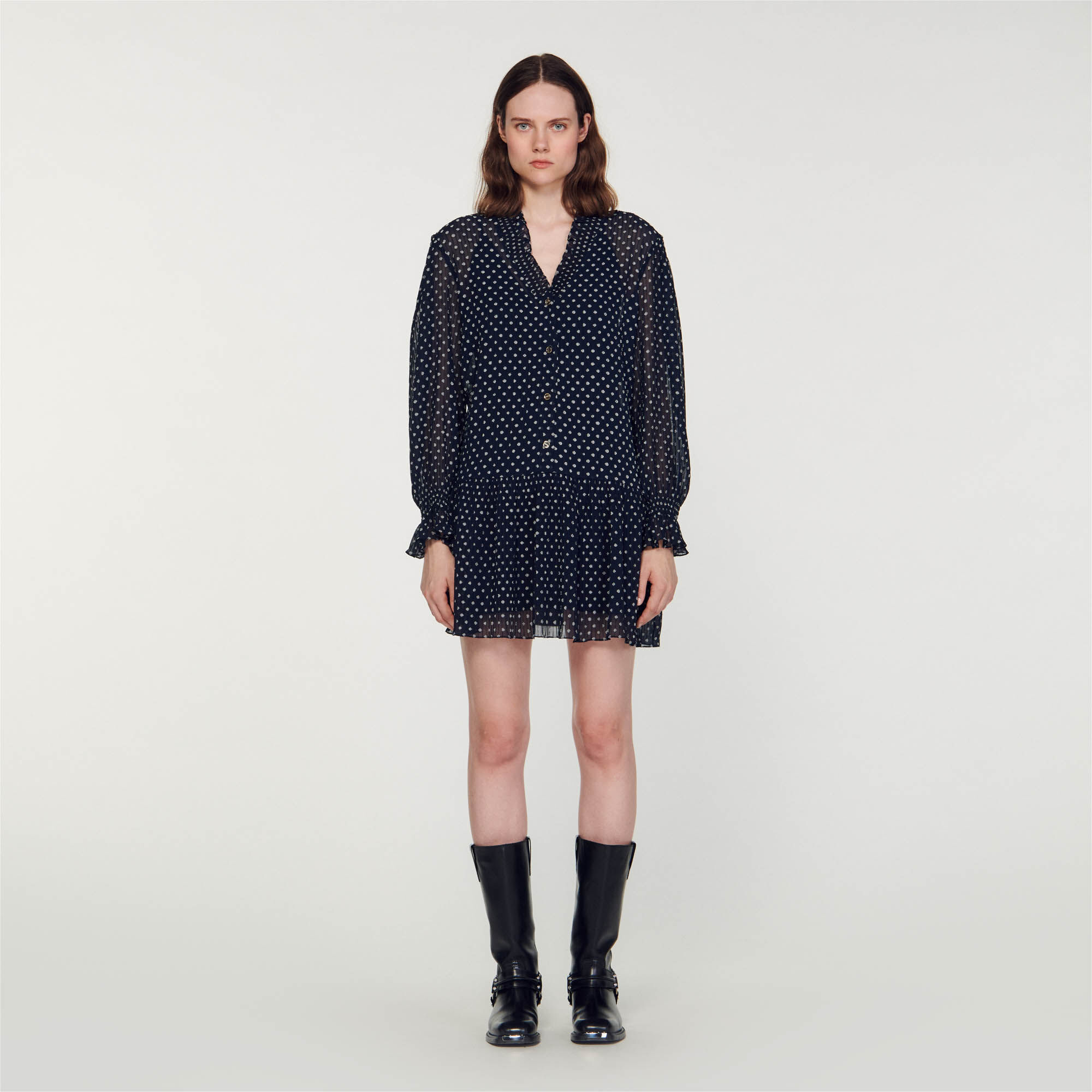 Robe discount courte sandro