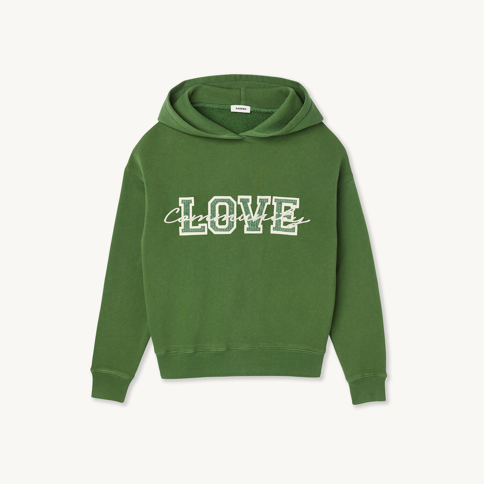 Love Community hoodie All Selection Sandro paris
