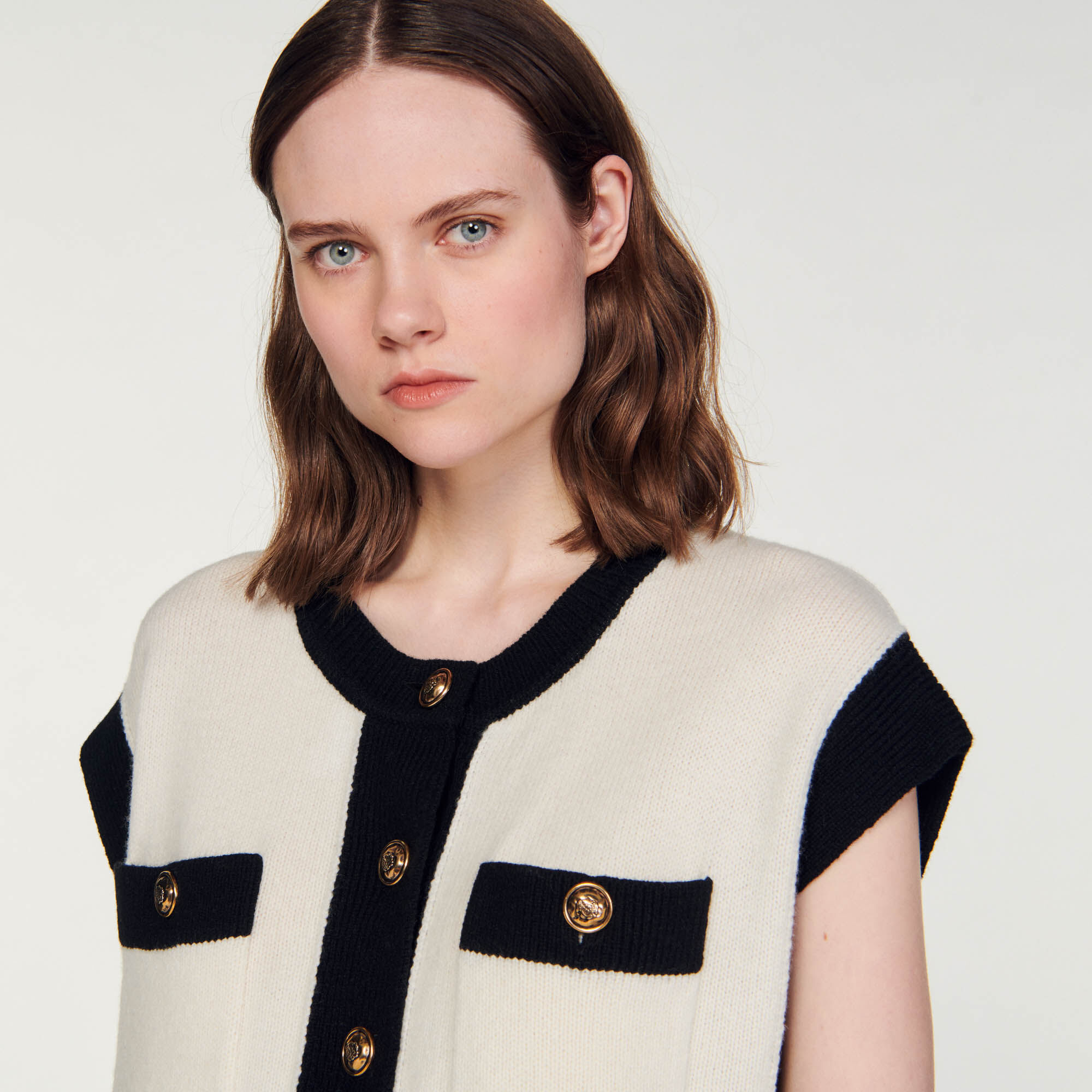 Sandro gilet femme store