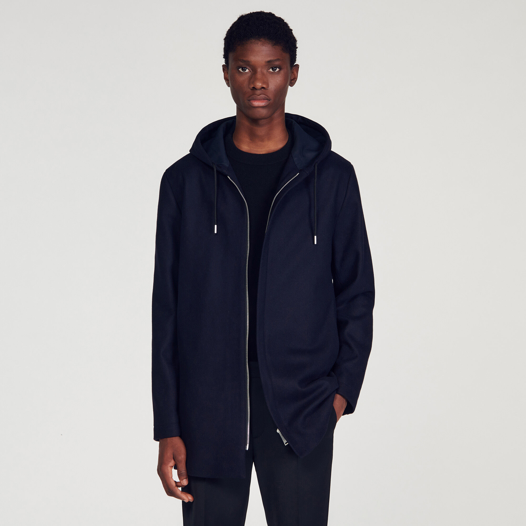 Hooded coat Trench coats Coats Sandro paris
