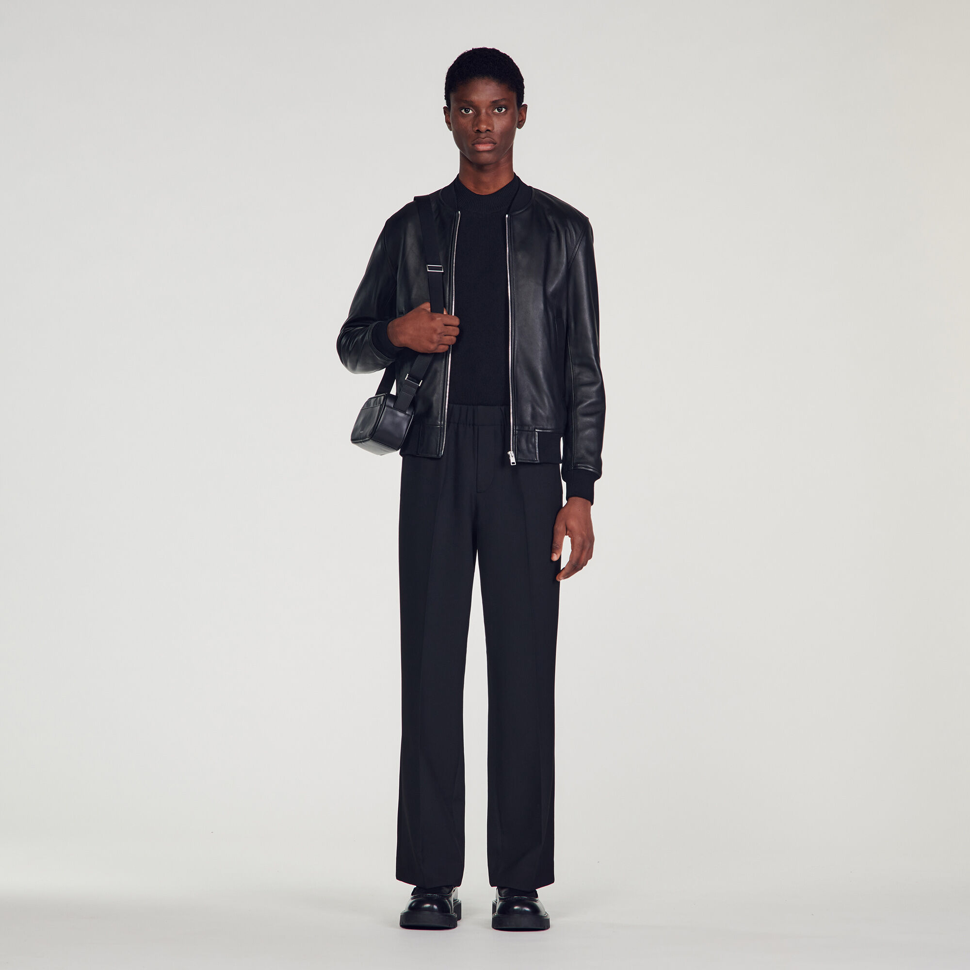 Sandro bomber cheap jacket mens