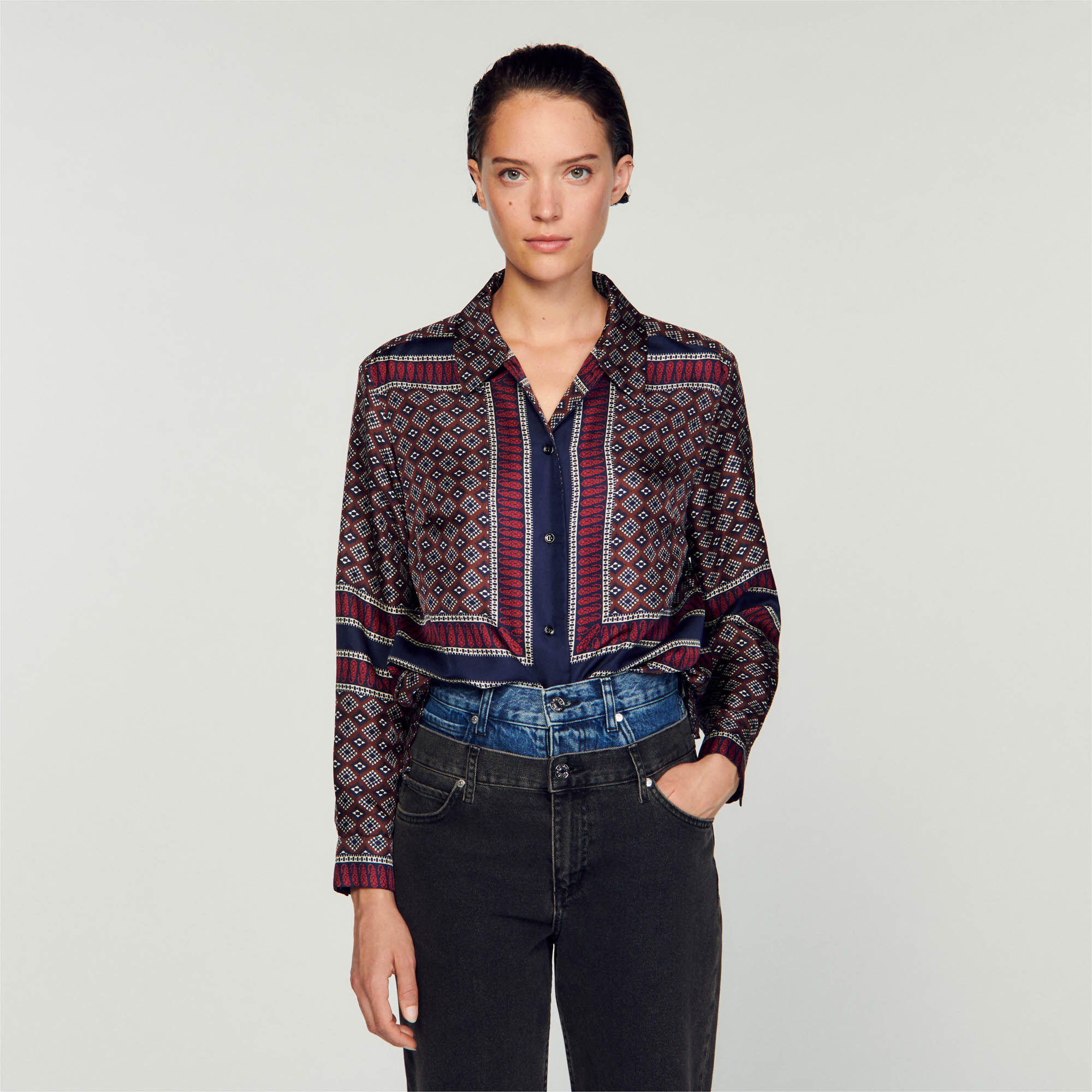 Sandro paris shirt sale