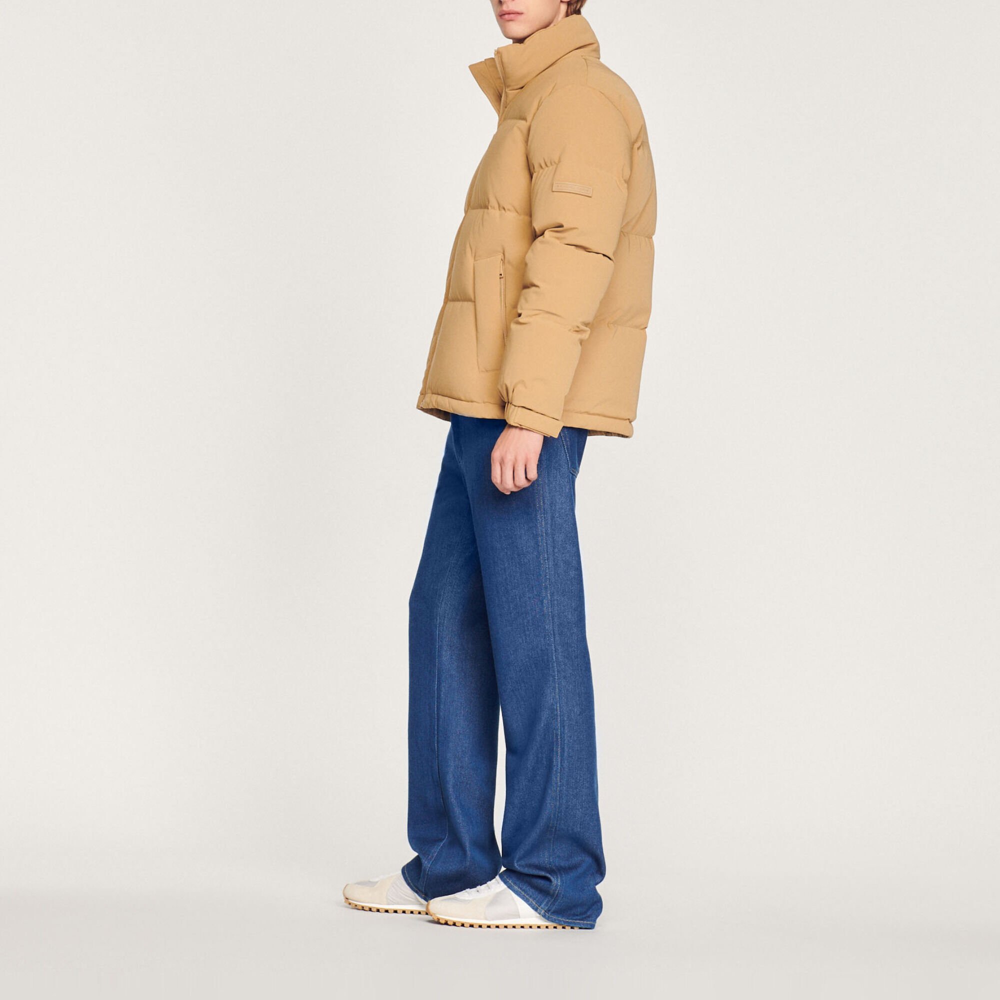 Sandro technical padded discount jacket