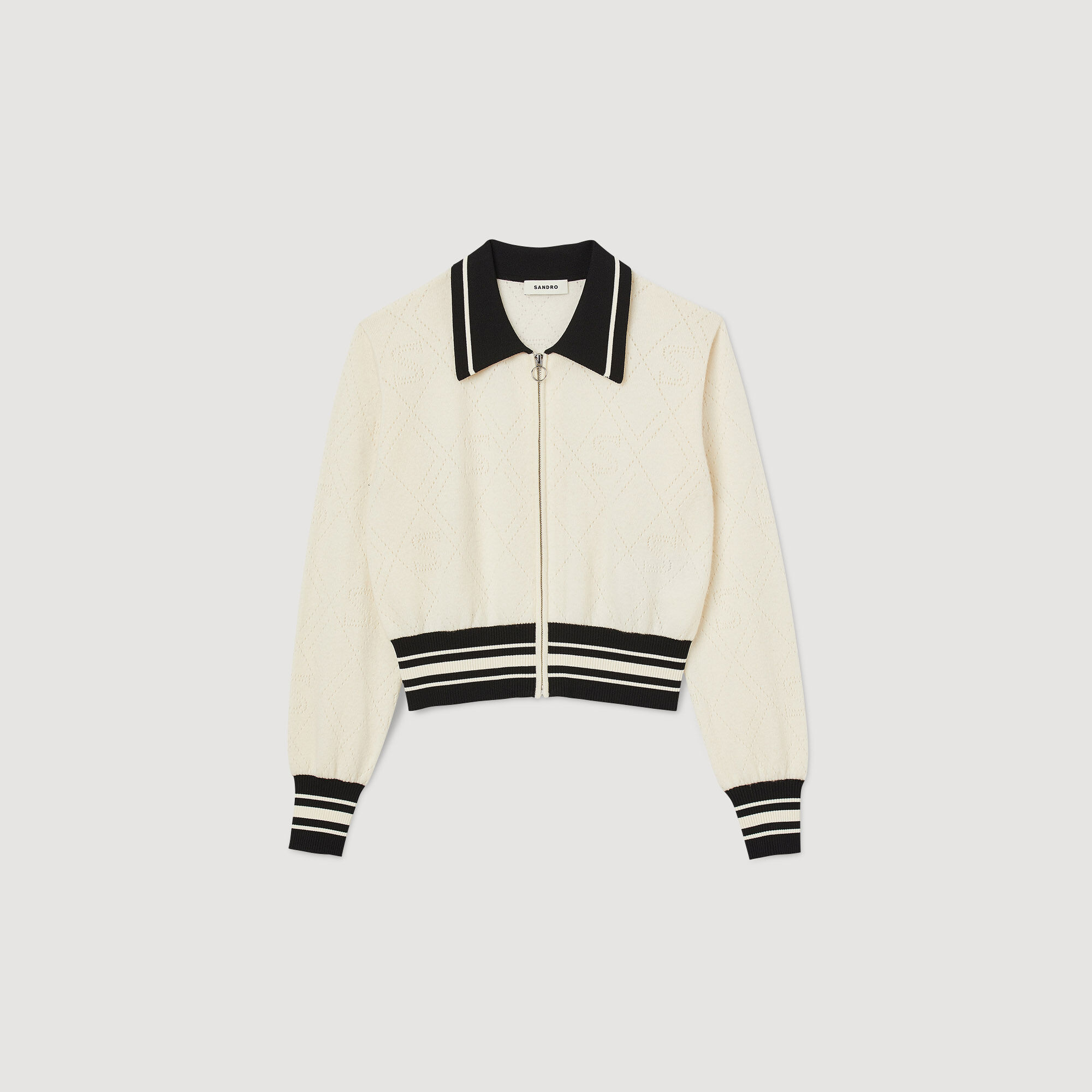 Two top tone cardigan