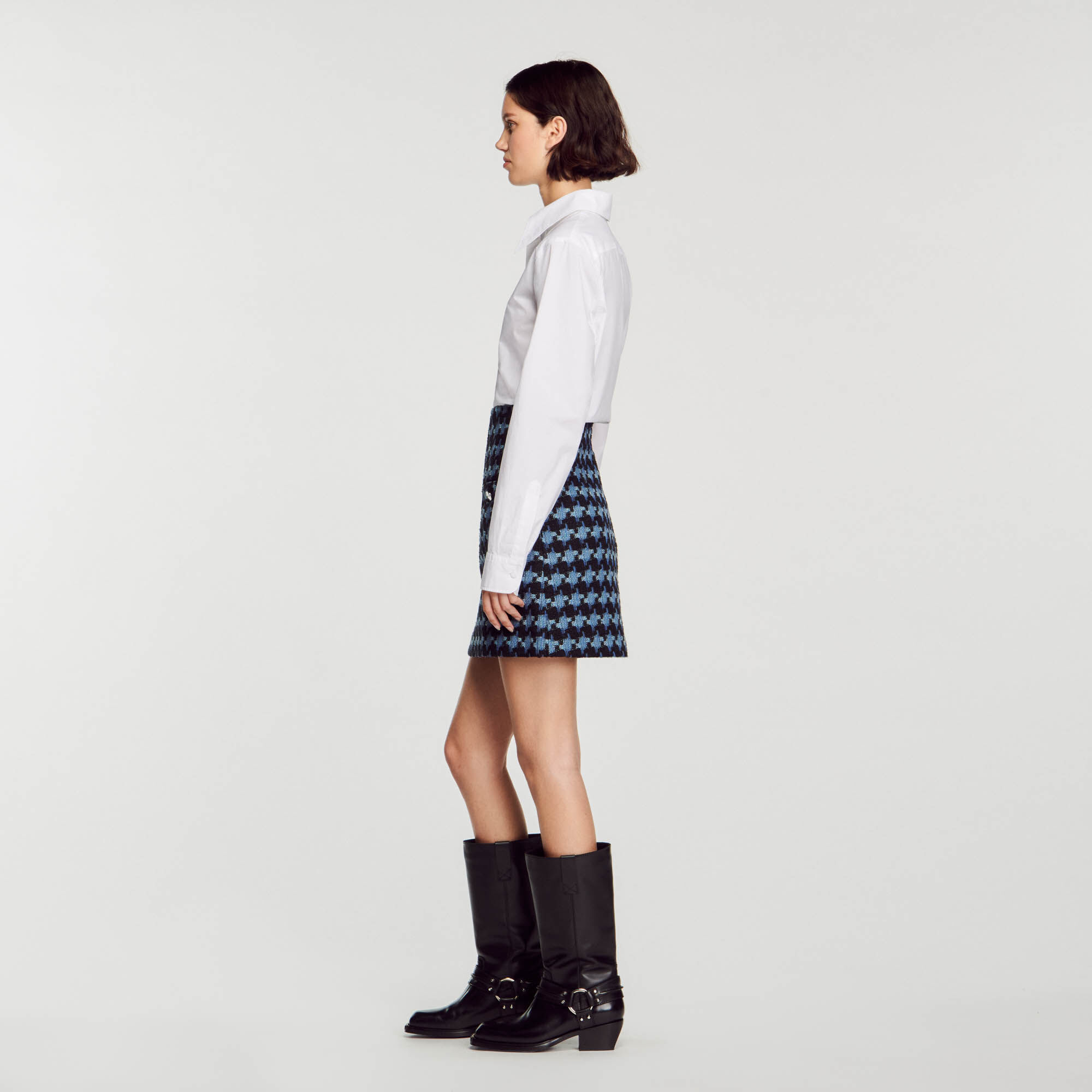 Short en tweed hotsell femme