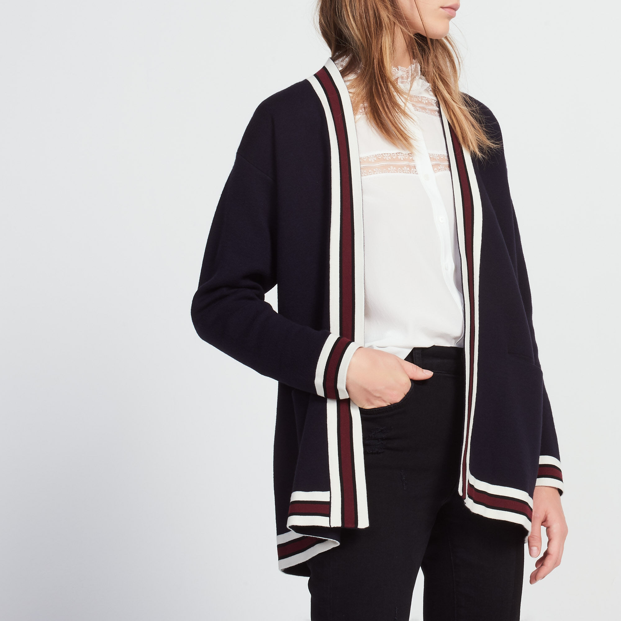 Sandro long cardigan sale