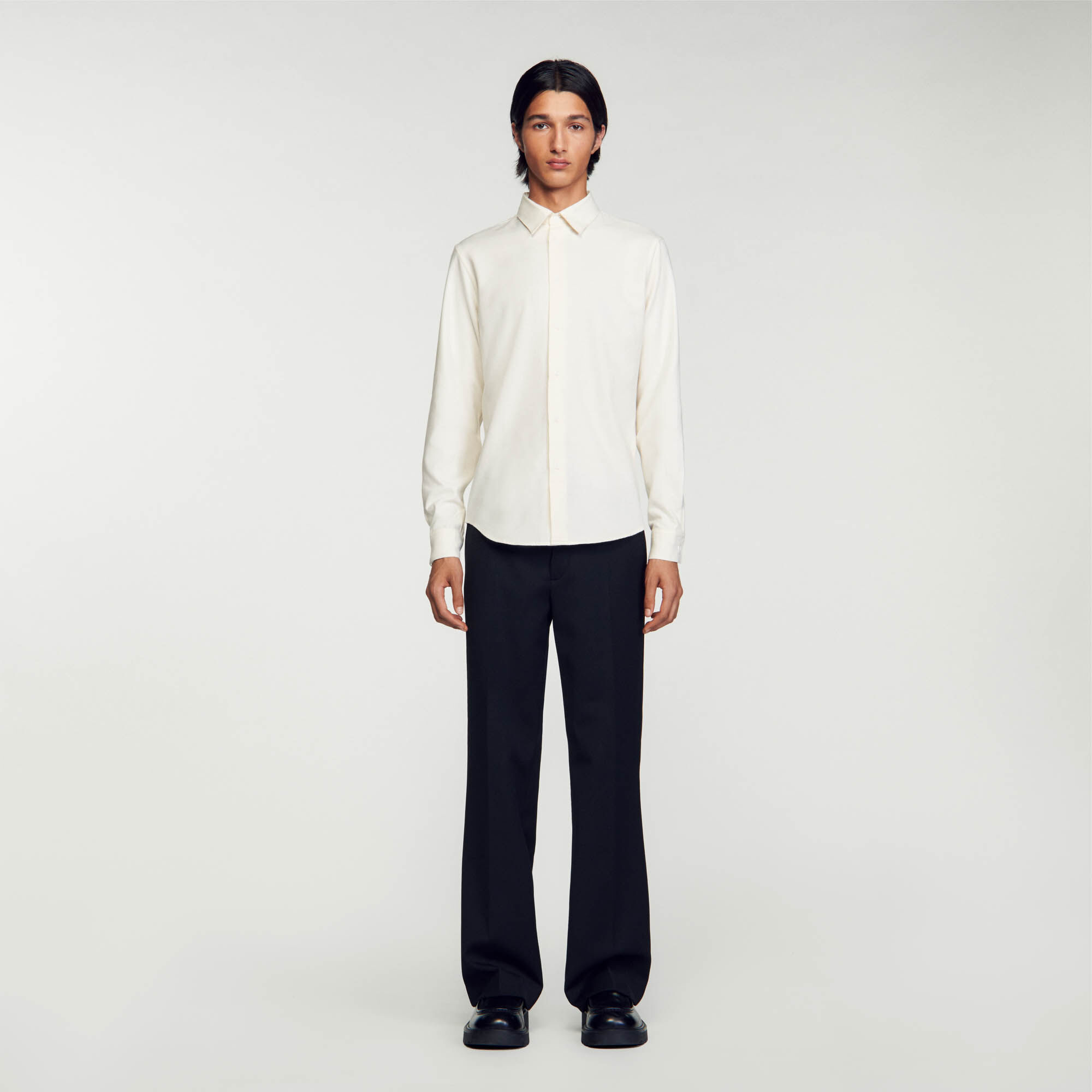 Chemise best sale homme ecru