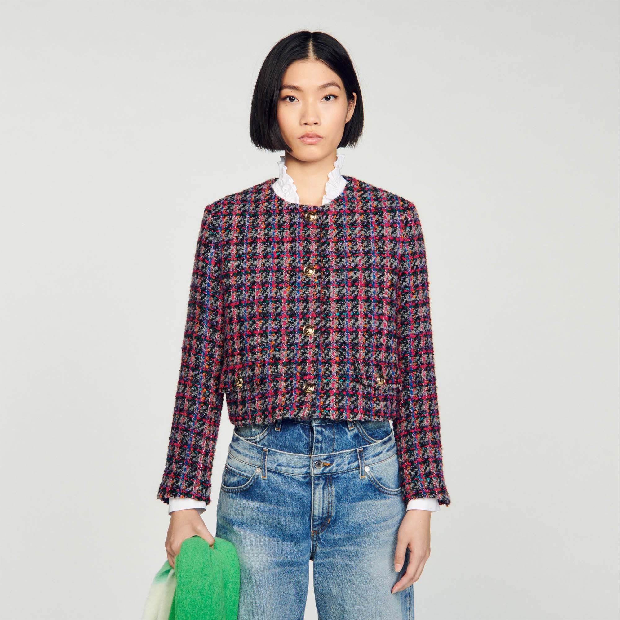 Veste jean sandro femme 2025