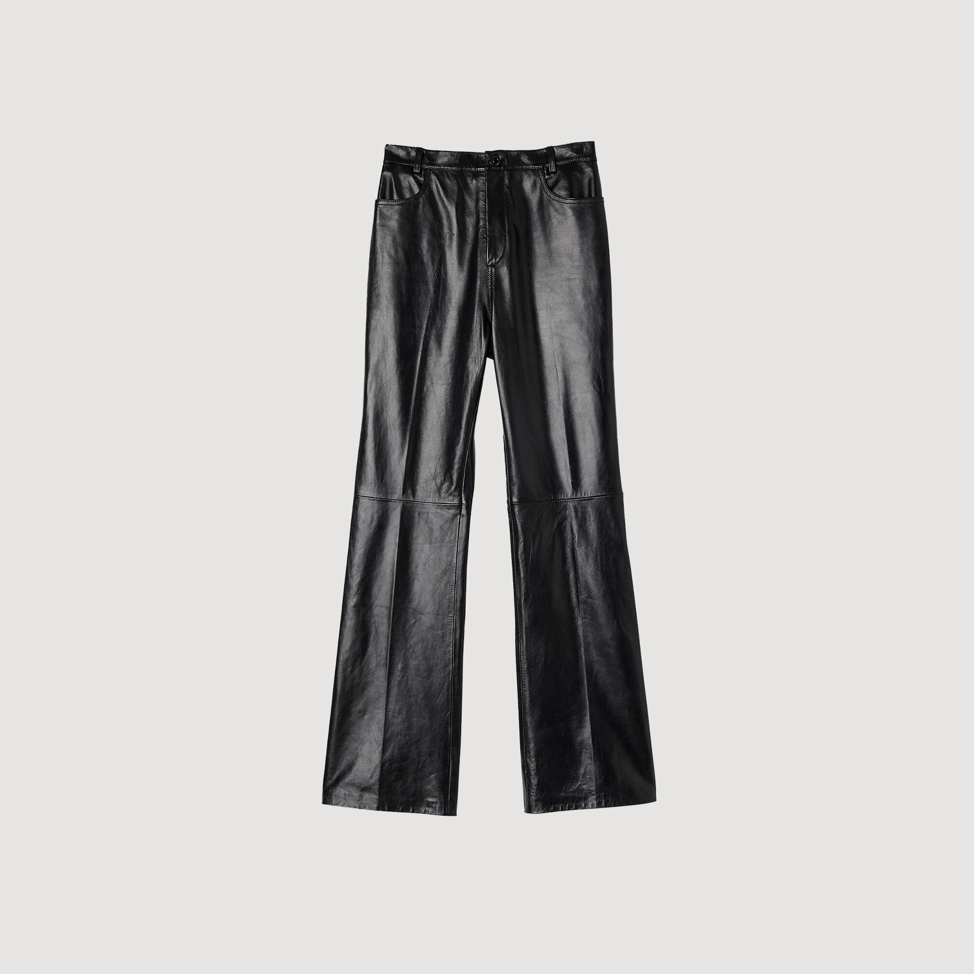 Sandro leather pants sale