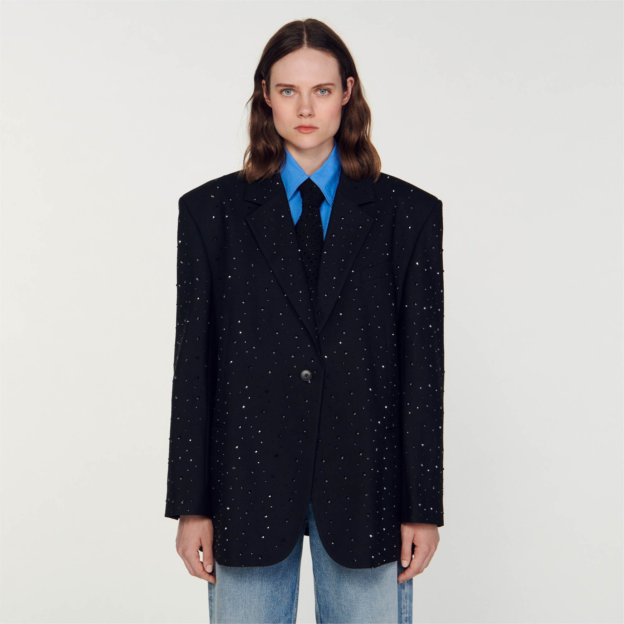 Rhinestone coat clearance