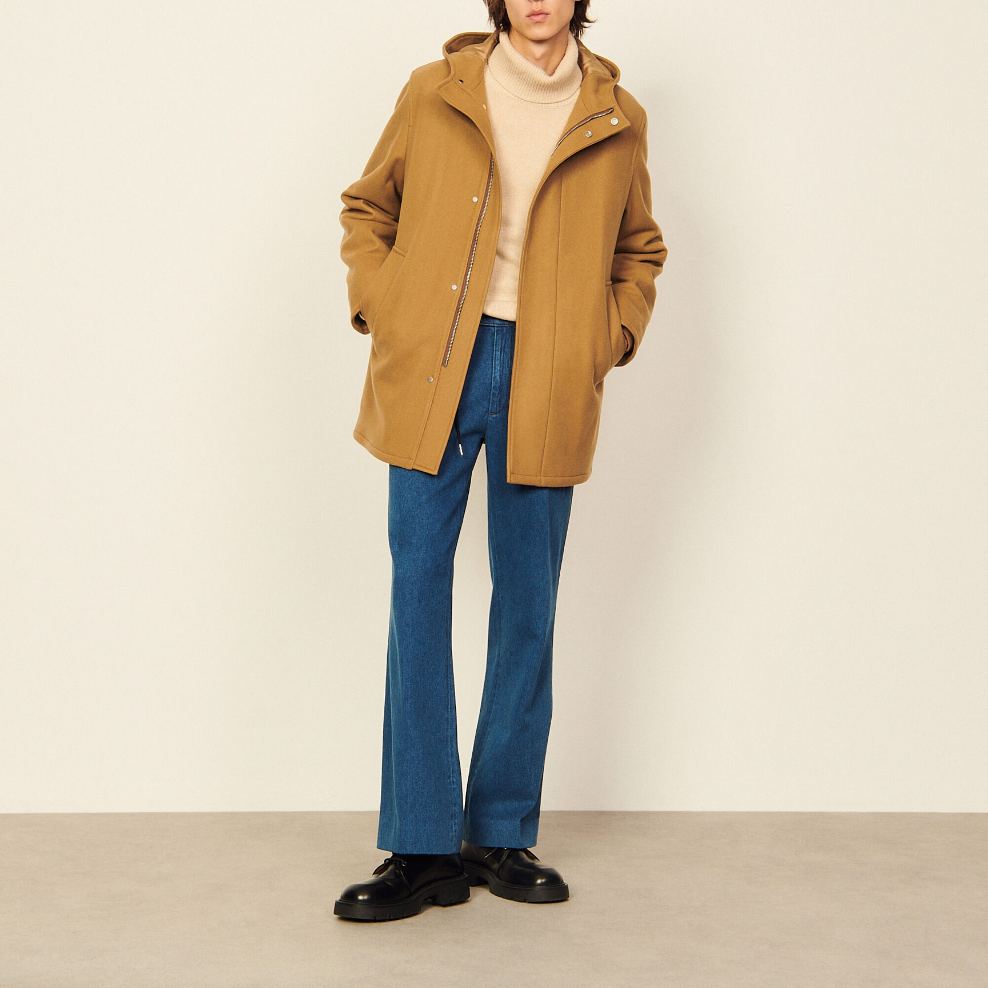 Parka en hot sale laine homme