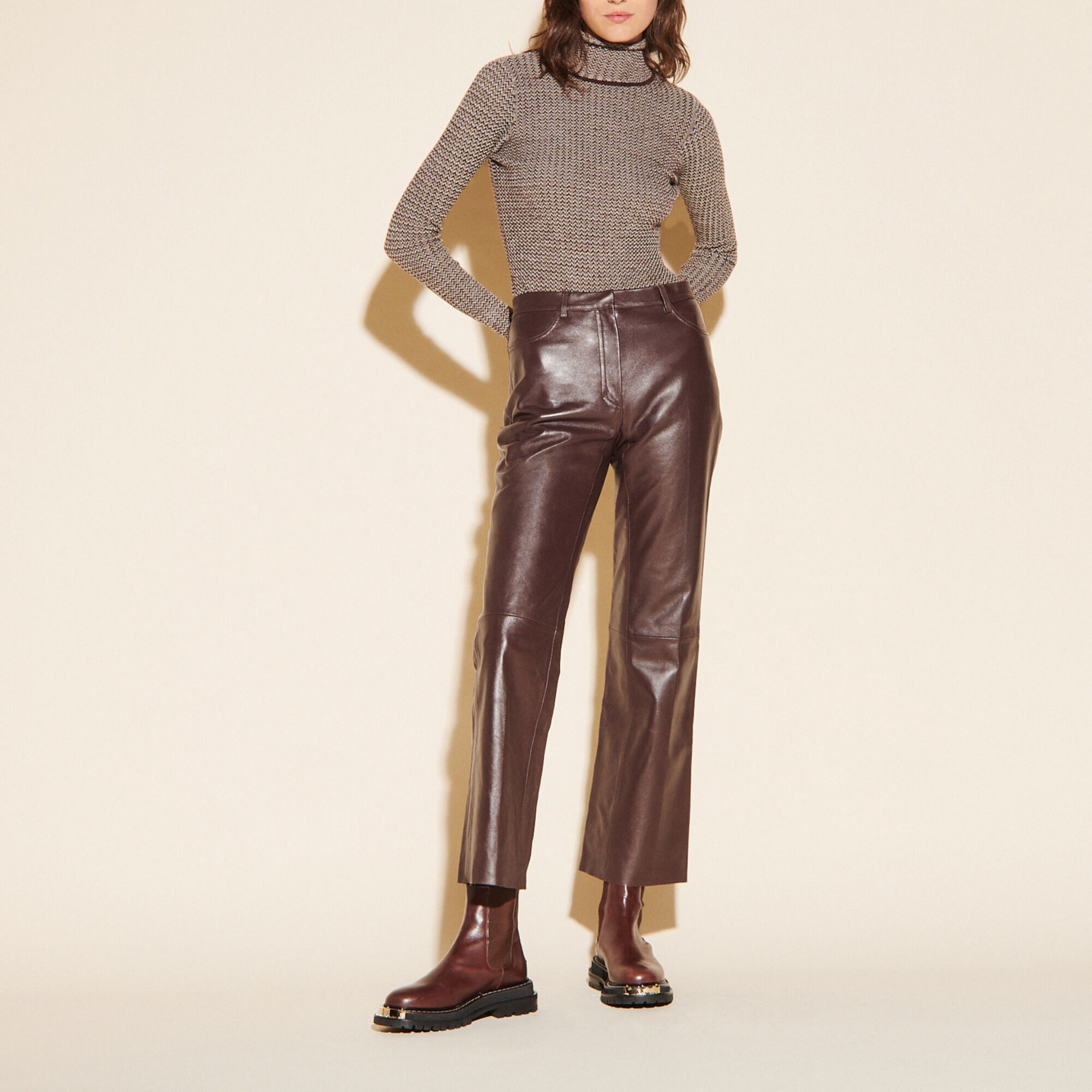 Sandro leather pants Clearance