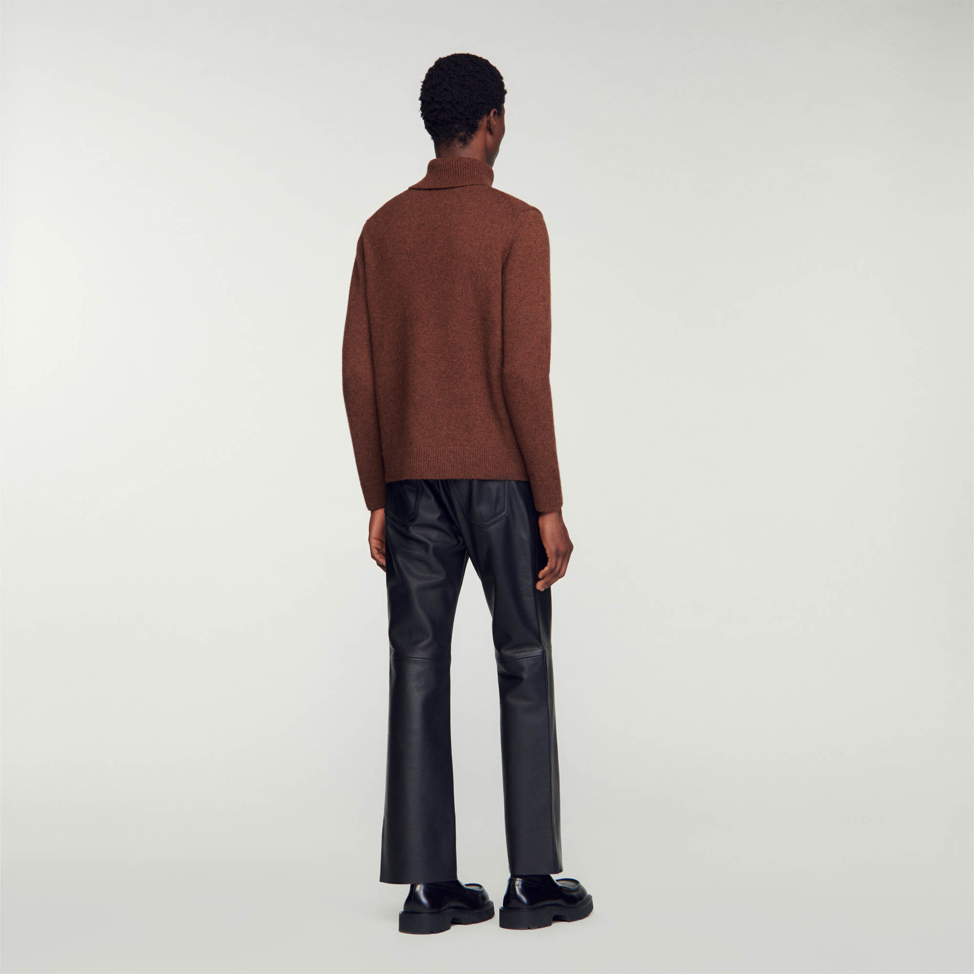 Wool and cashmere turtleneck jumper Sweaters Cardigans