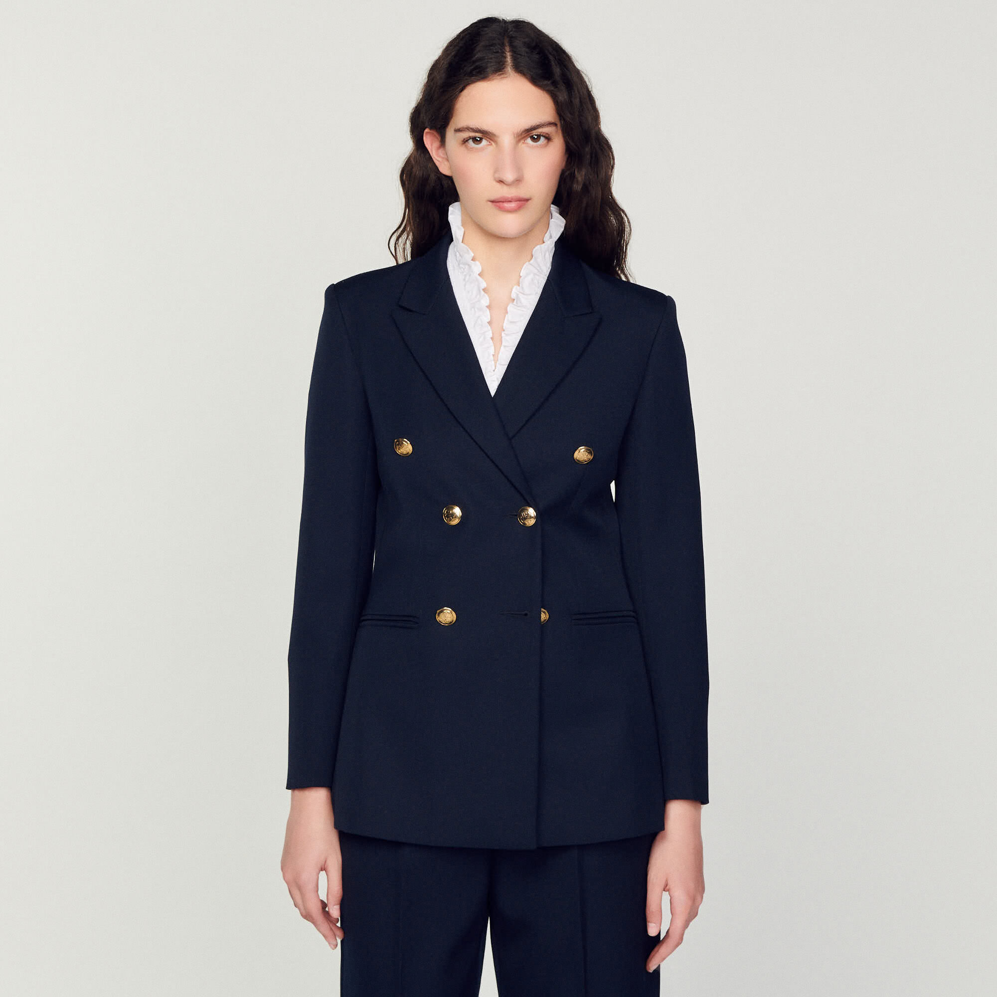 Double breasted suit jacket Blazers Jackets Sandro paris