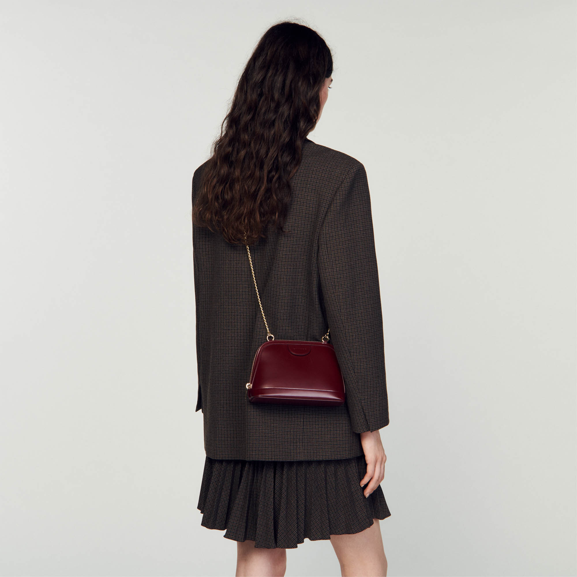Sac bordeaux on sale femme