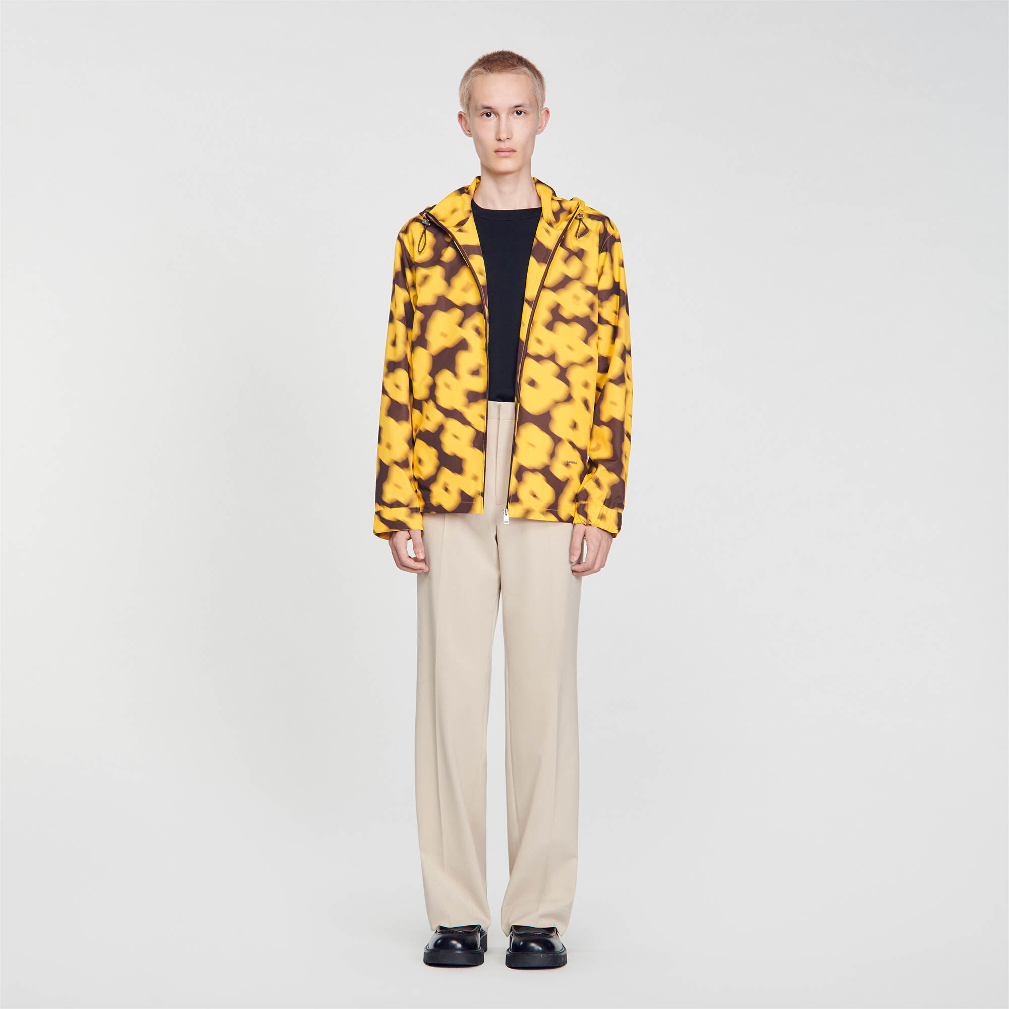 Sandro camo jacket hot sale