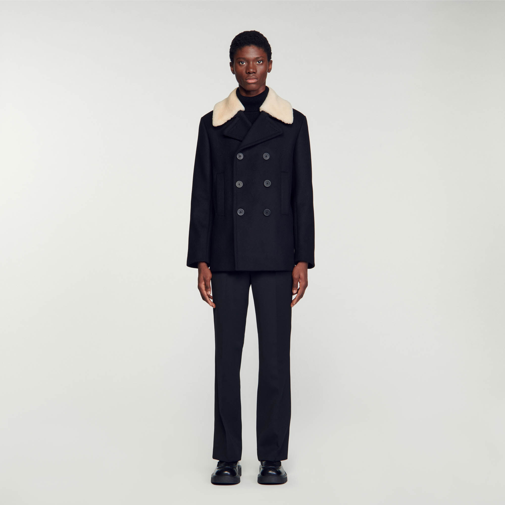 Sandro men coat online